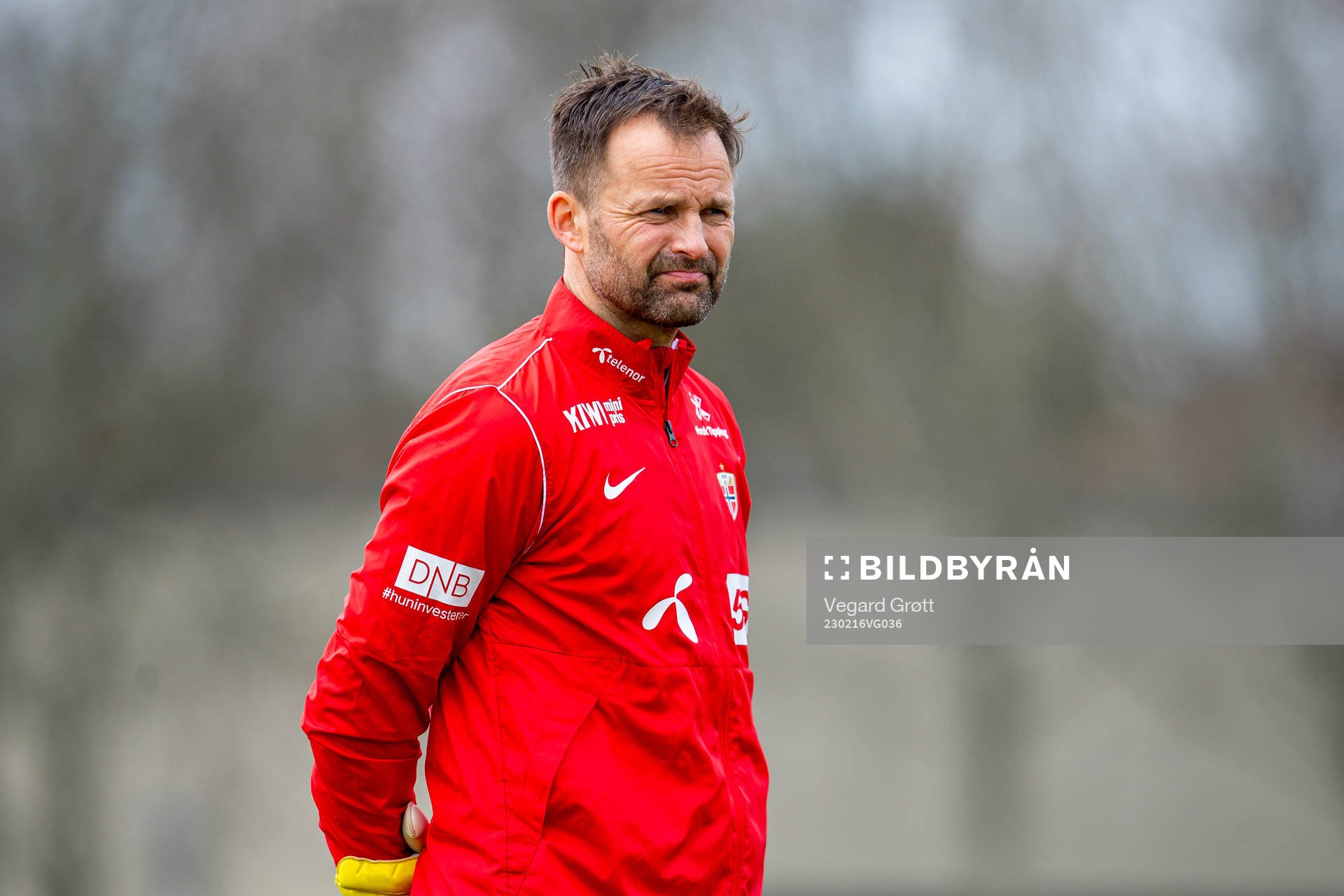 Jon Knudsen, goalkeeper coach of the Norwegian women's