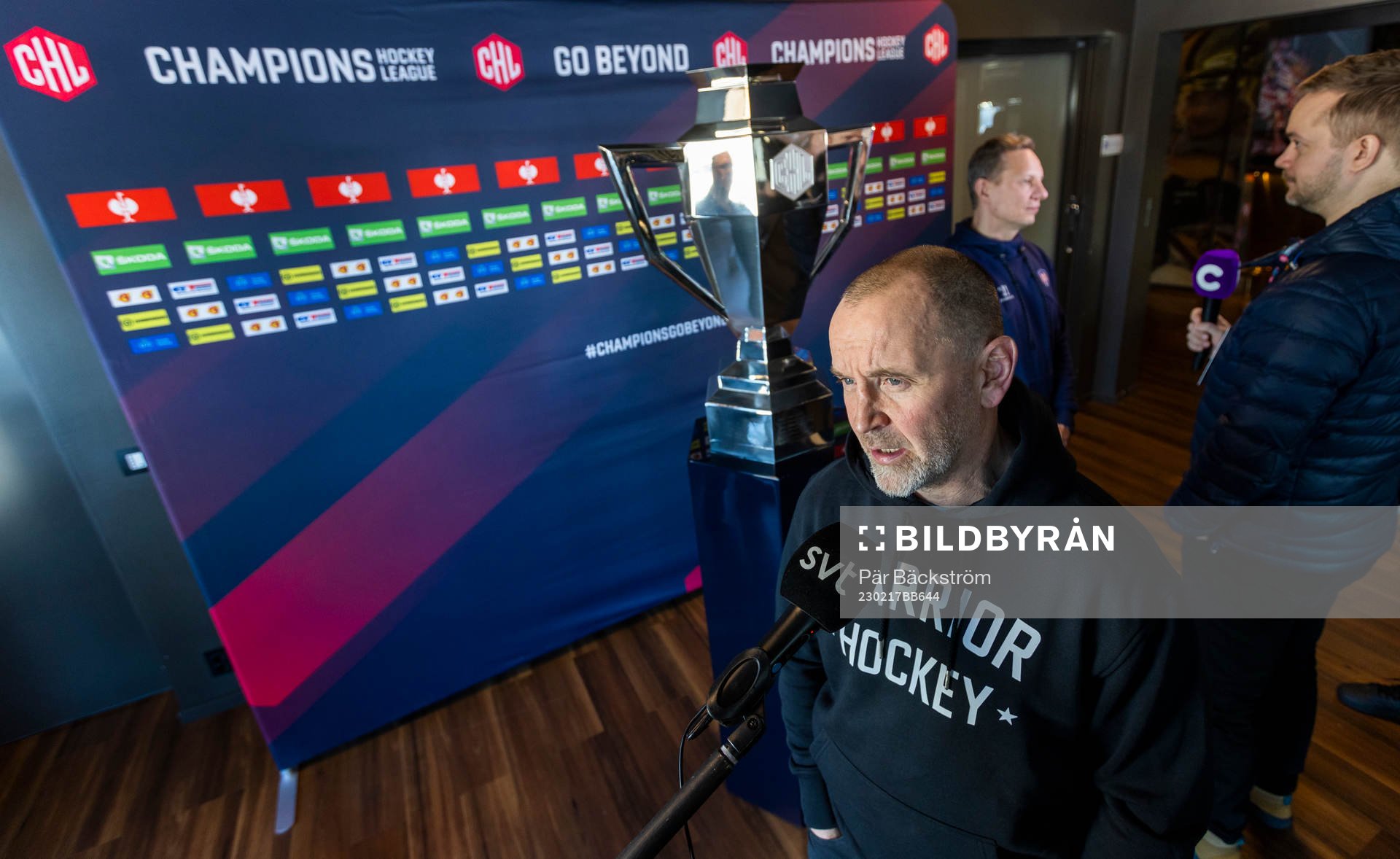 Headcoach Thomas Berglund of Luleå Hockey