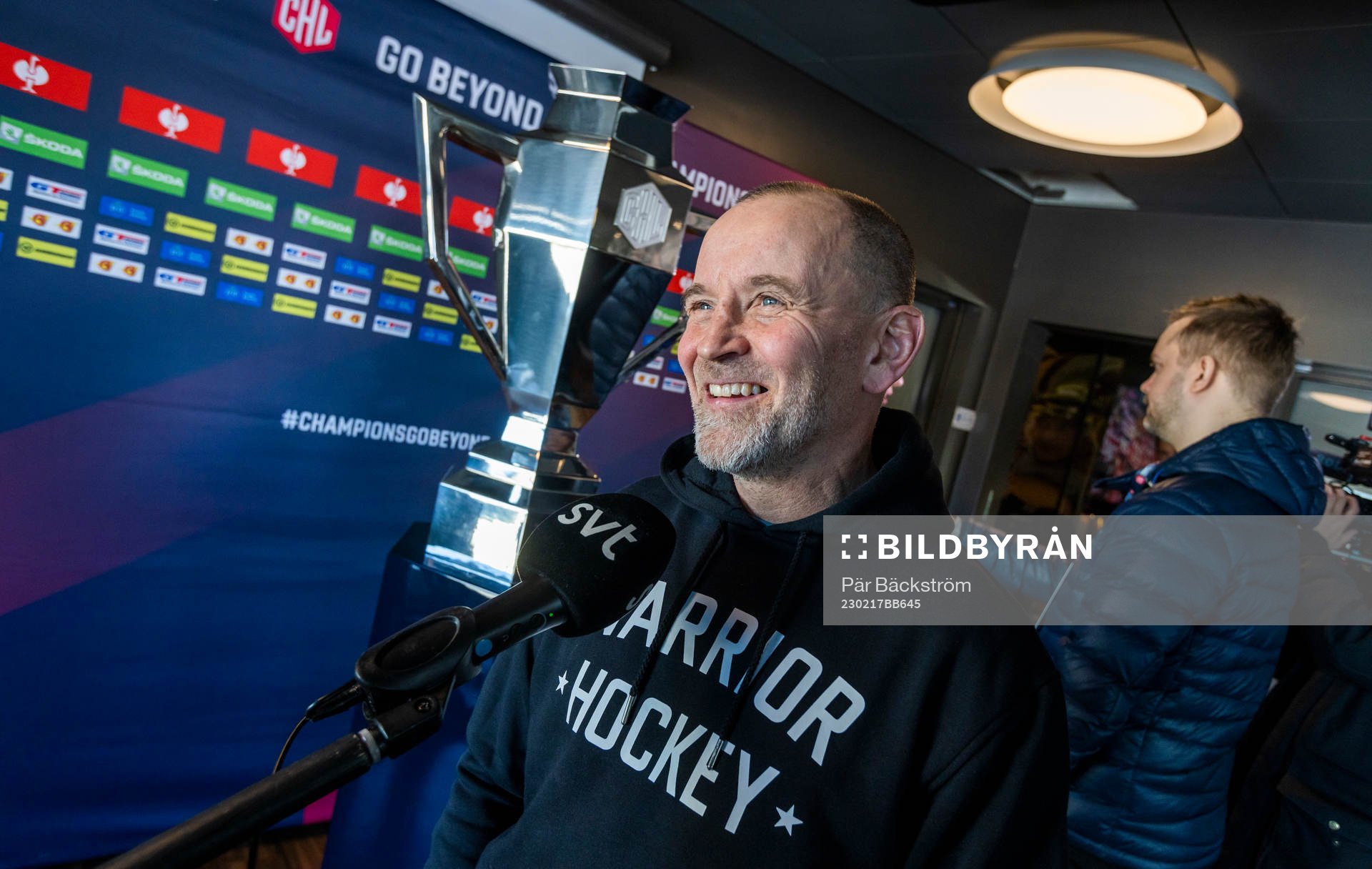 Headcoach Thomas Berglund of Luleå Hockey