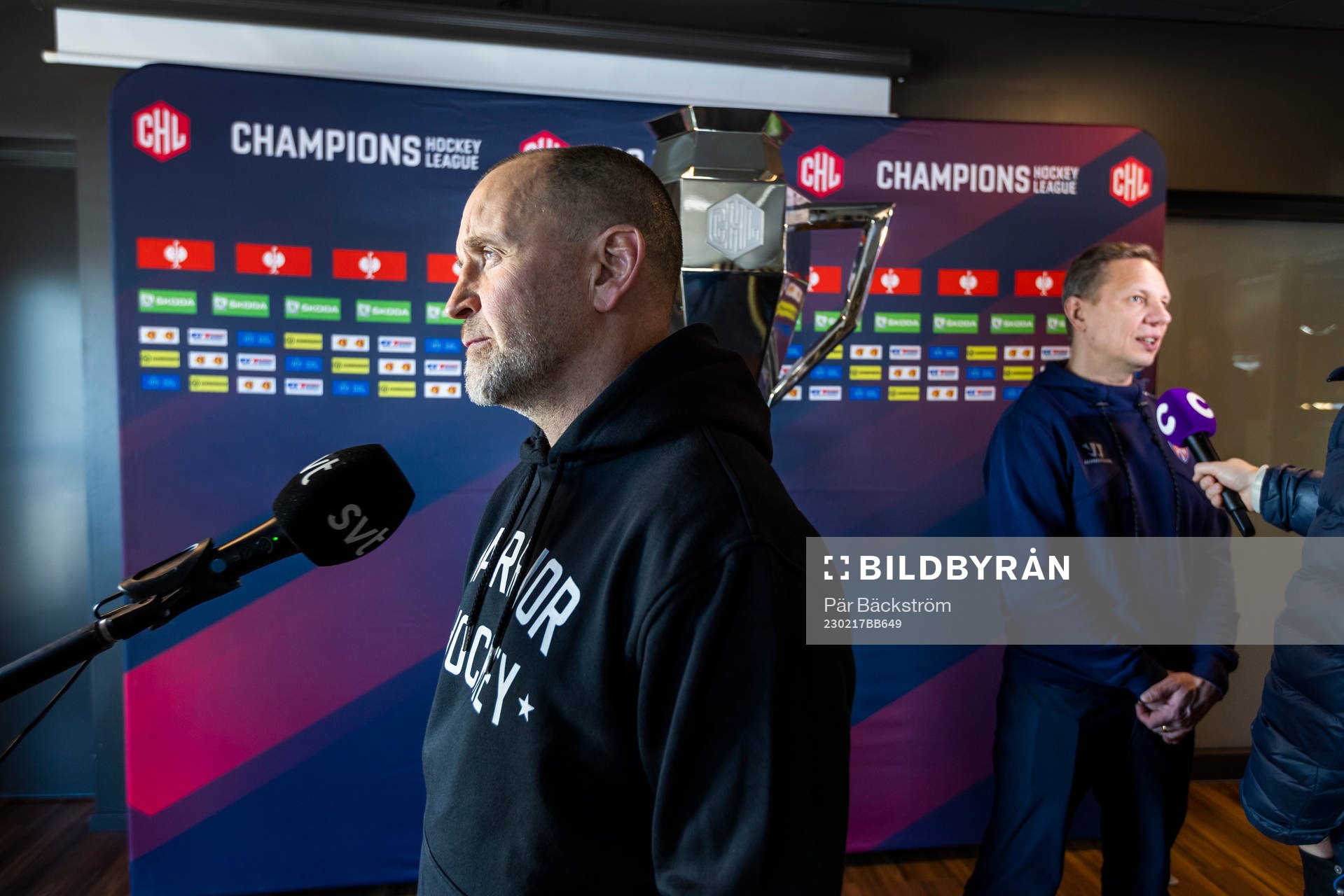 Headcoach Thomas Berglund of Luleå Hockey and Headcoach
