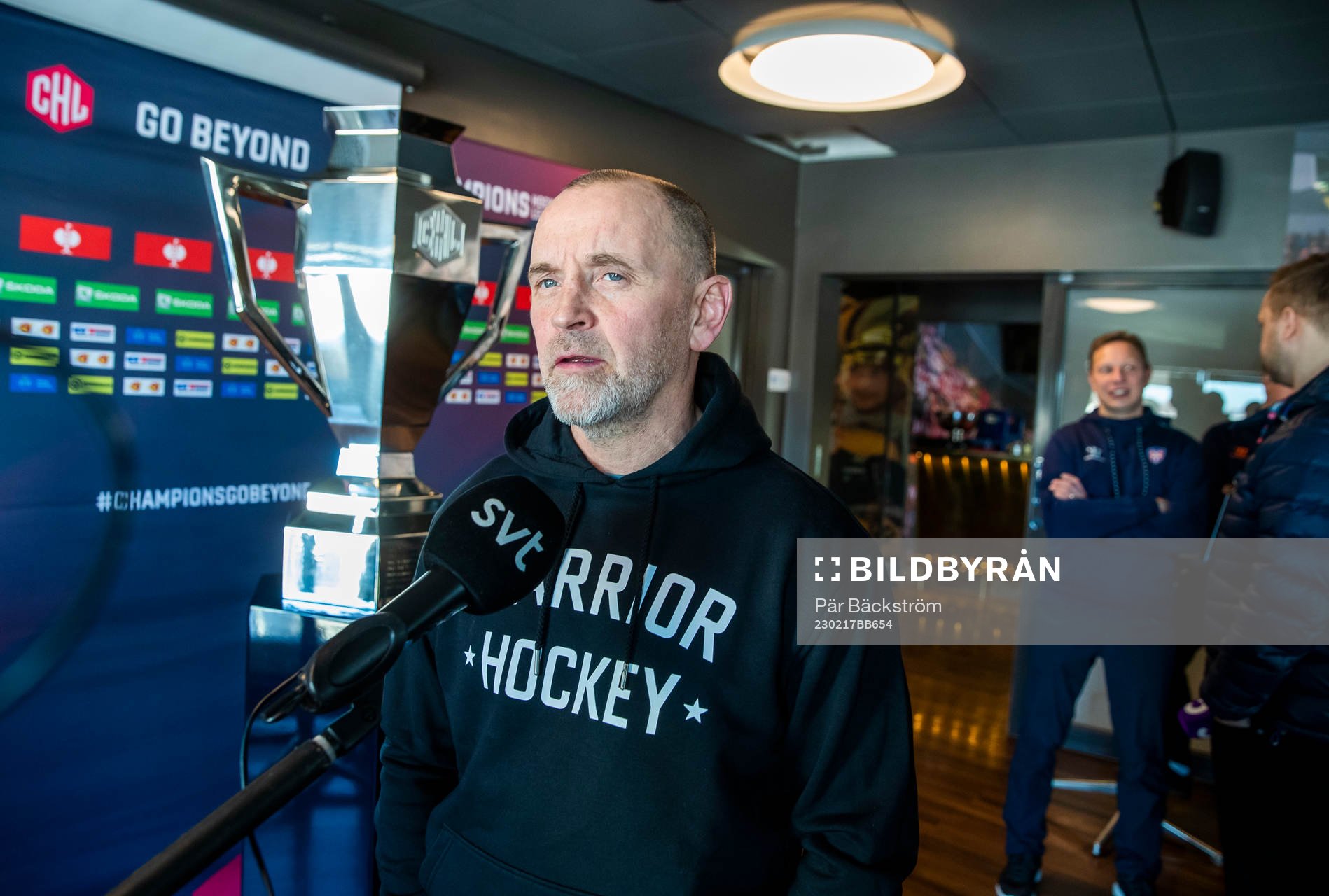 Headcoach Thomas Berglund of Luleå Hockey