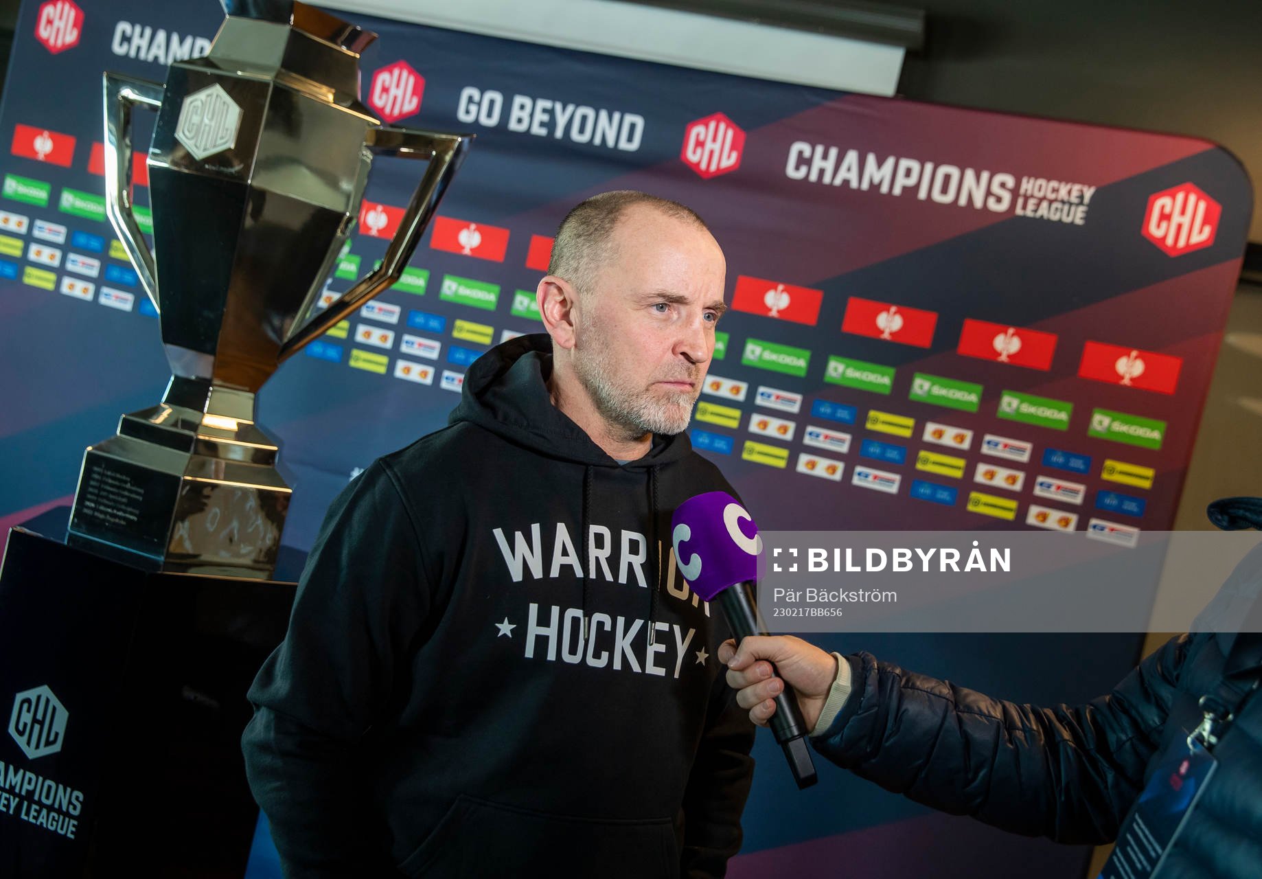 Headcoach Thomas Berglund of Luleå Hockey