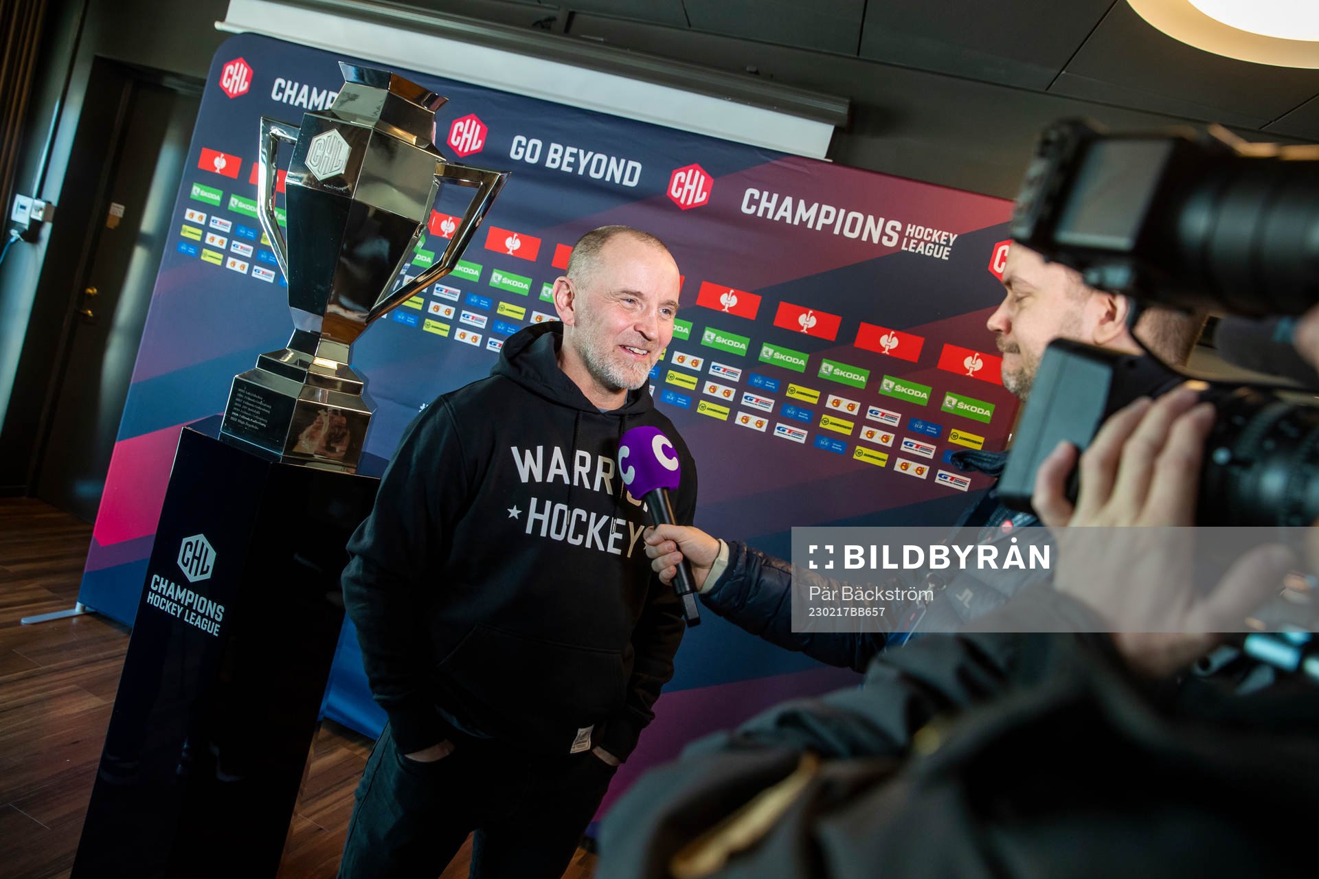 Headcoach Thomas Berglund of Luleå Hockey