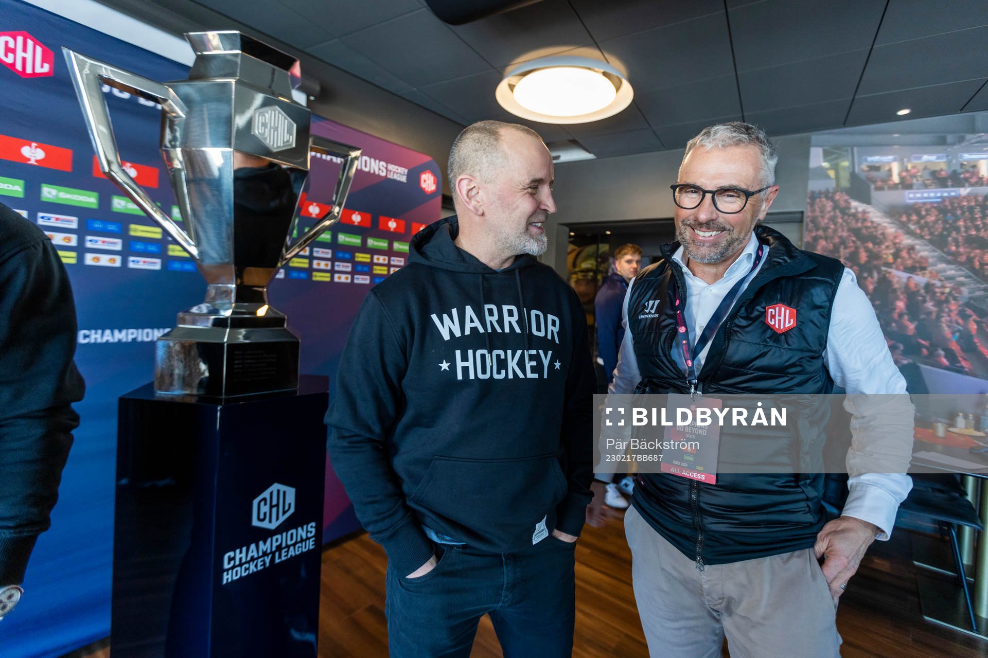 230217 Thomas Berglund, head coach of Luleå Hockey and