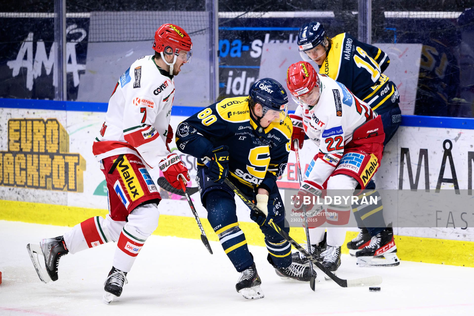 Modos Pontus Näsen och Adam Pettersson mot Södertäljes