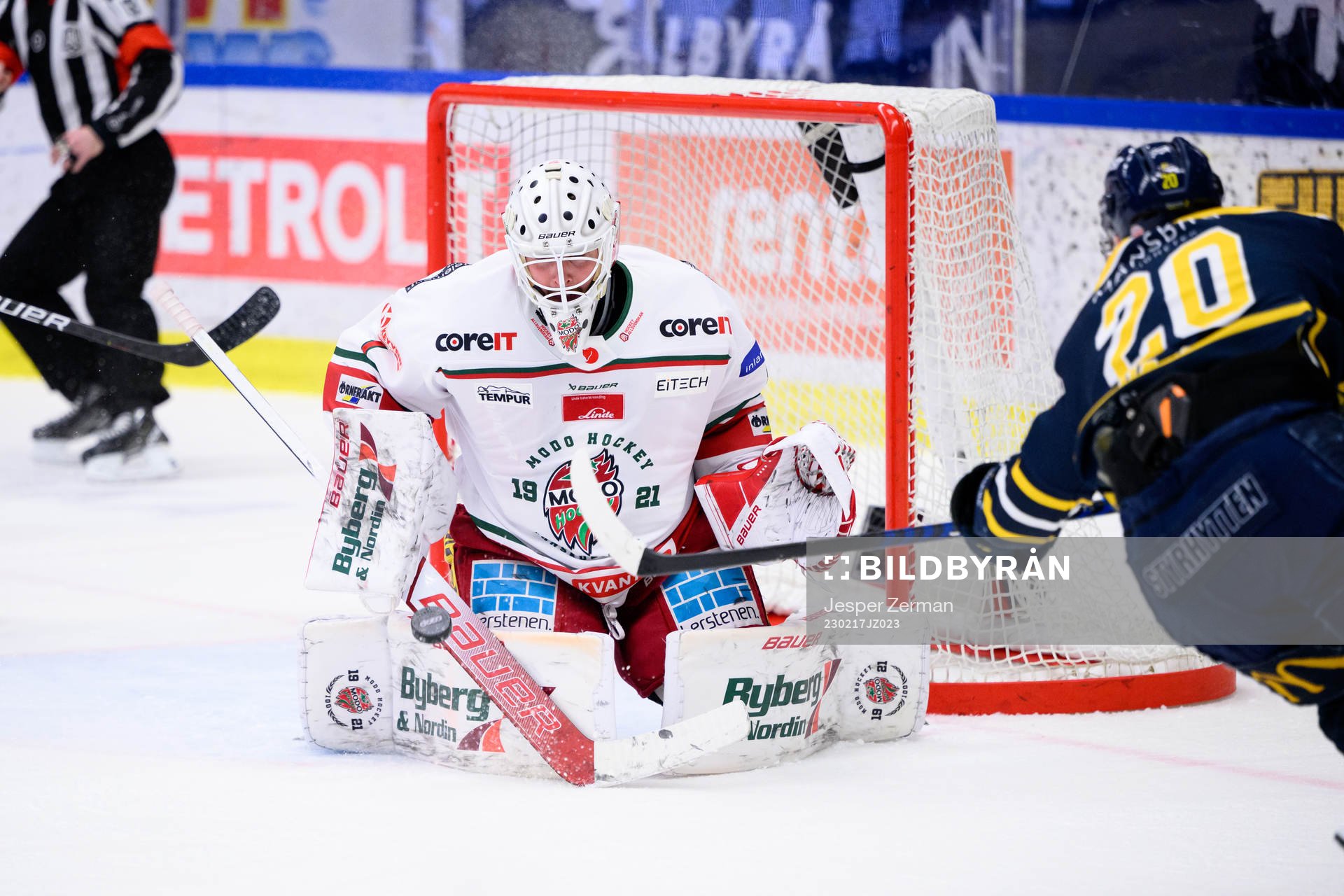 Modos målvakt Tex Williamsson