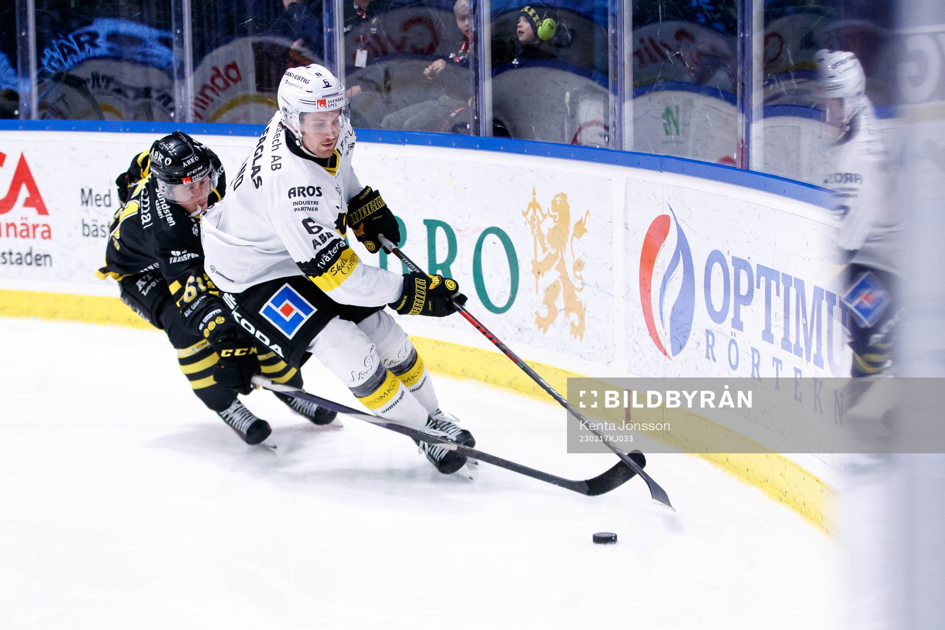 AIKs Adam Rockwood och Västerås Nicholas Albano