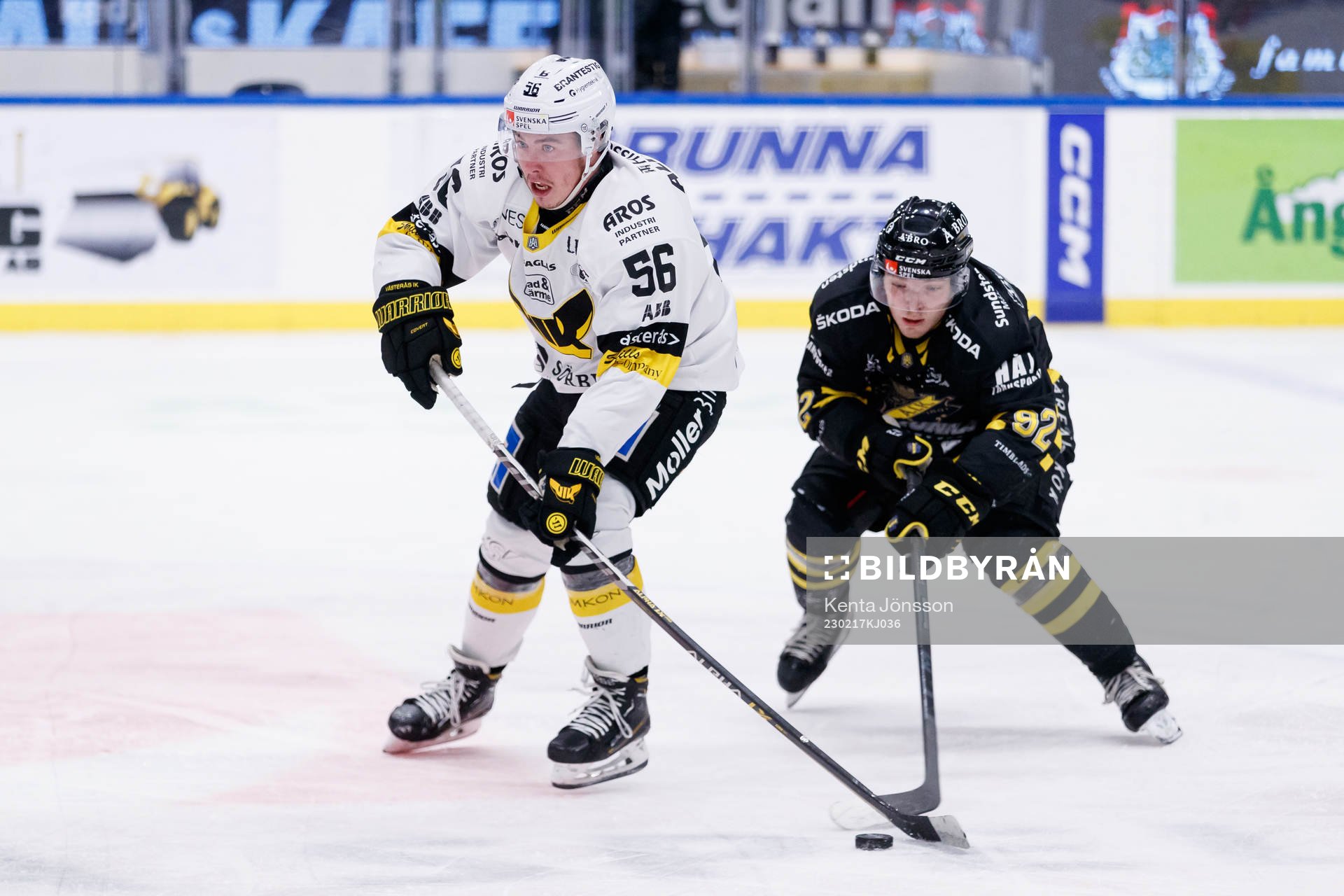 Västerås Alexander Lunsjö och AIKs Zion Nybeck