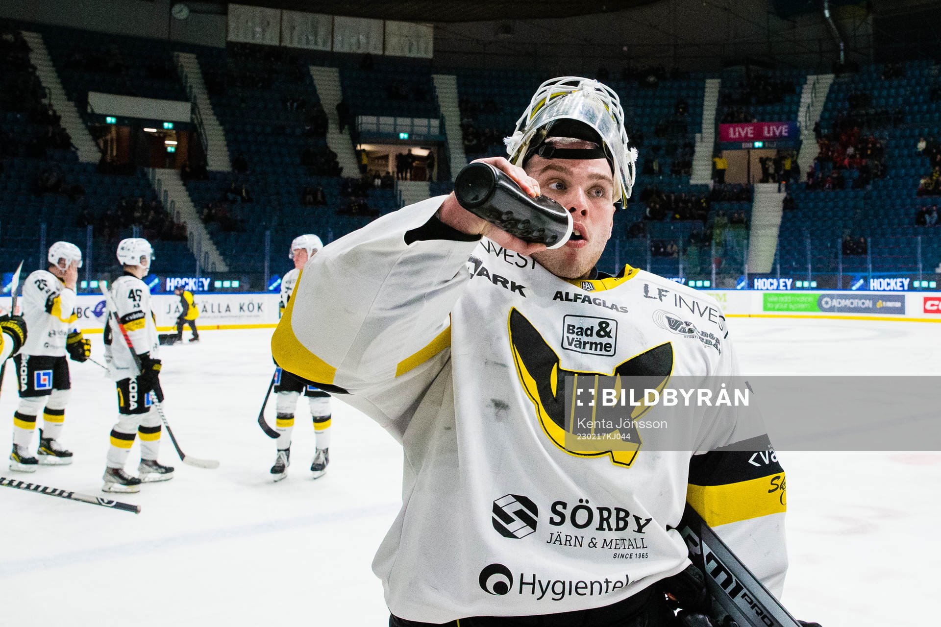 Västerås målvakt Johan Gustafsson