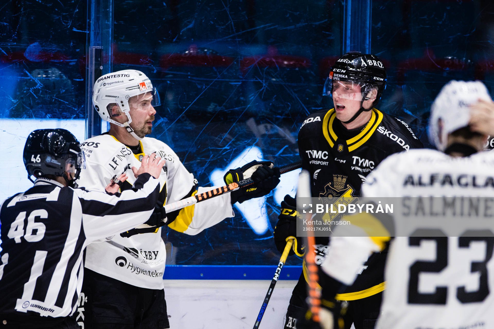 Västerås Anton Svensson i ett gruff