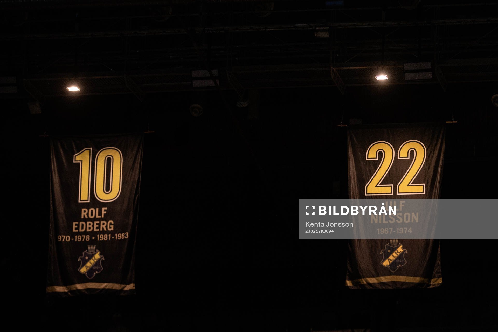 Vepor med Rolf Edberg och Ulf Nilsson i taket på Hovet