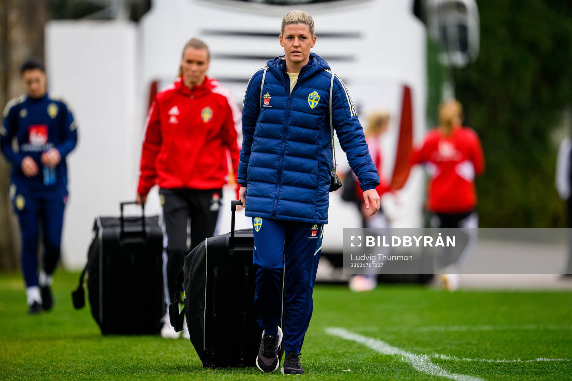 Olivia Schough of the Swedish women's national football
