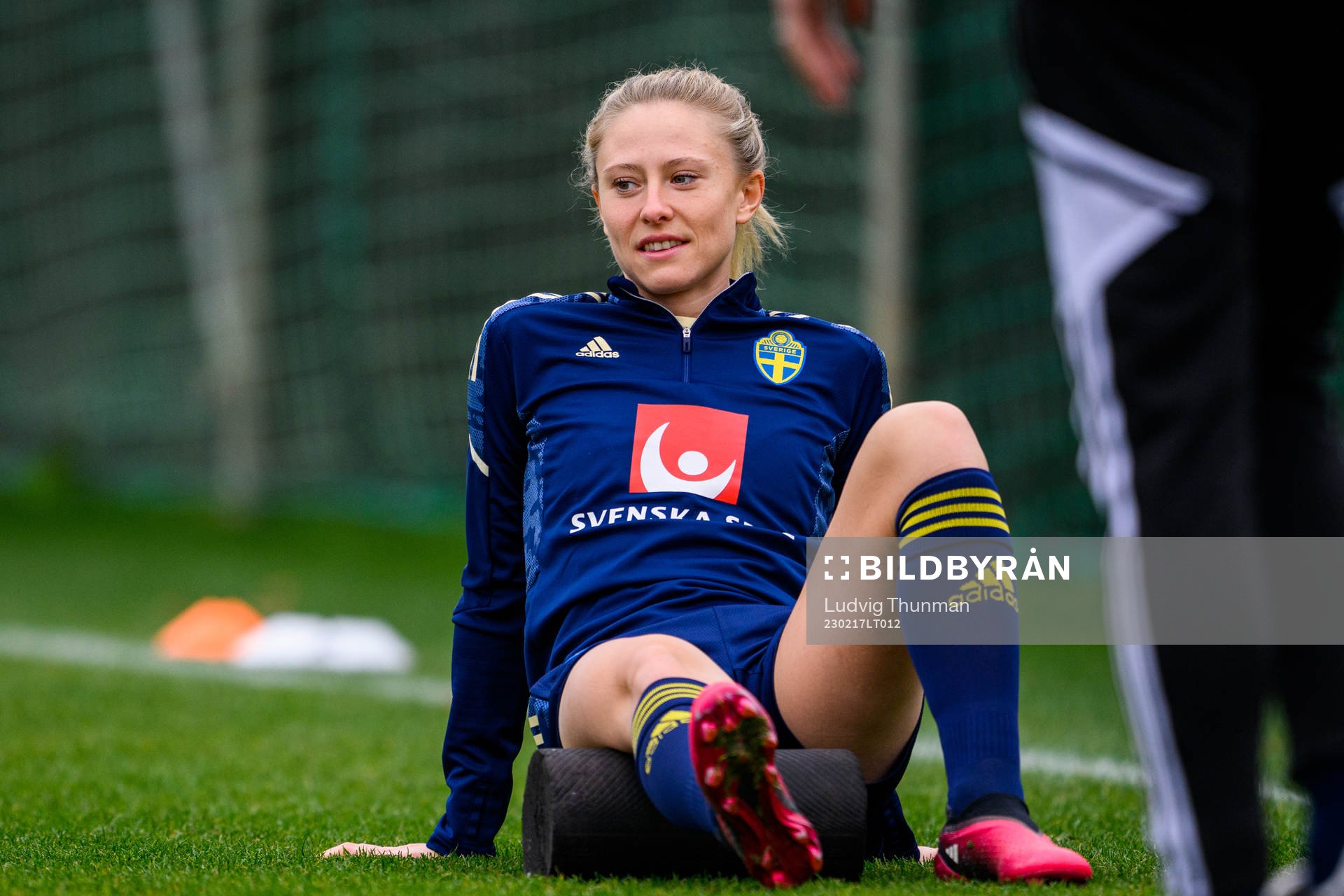 Rebecka Blomqvist of the Swedish women's national football