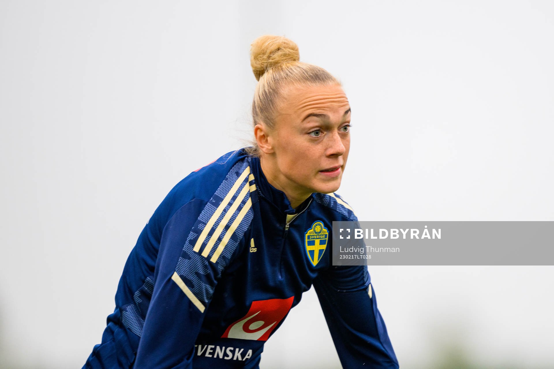 Hanna Bennison of the Swedish women's national football