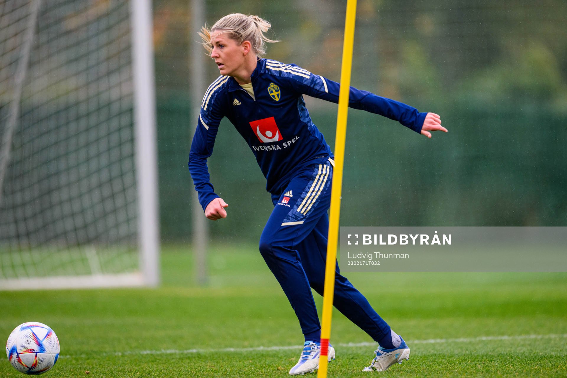 Olivia Schough of the Swedish women's national football