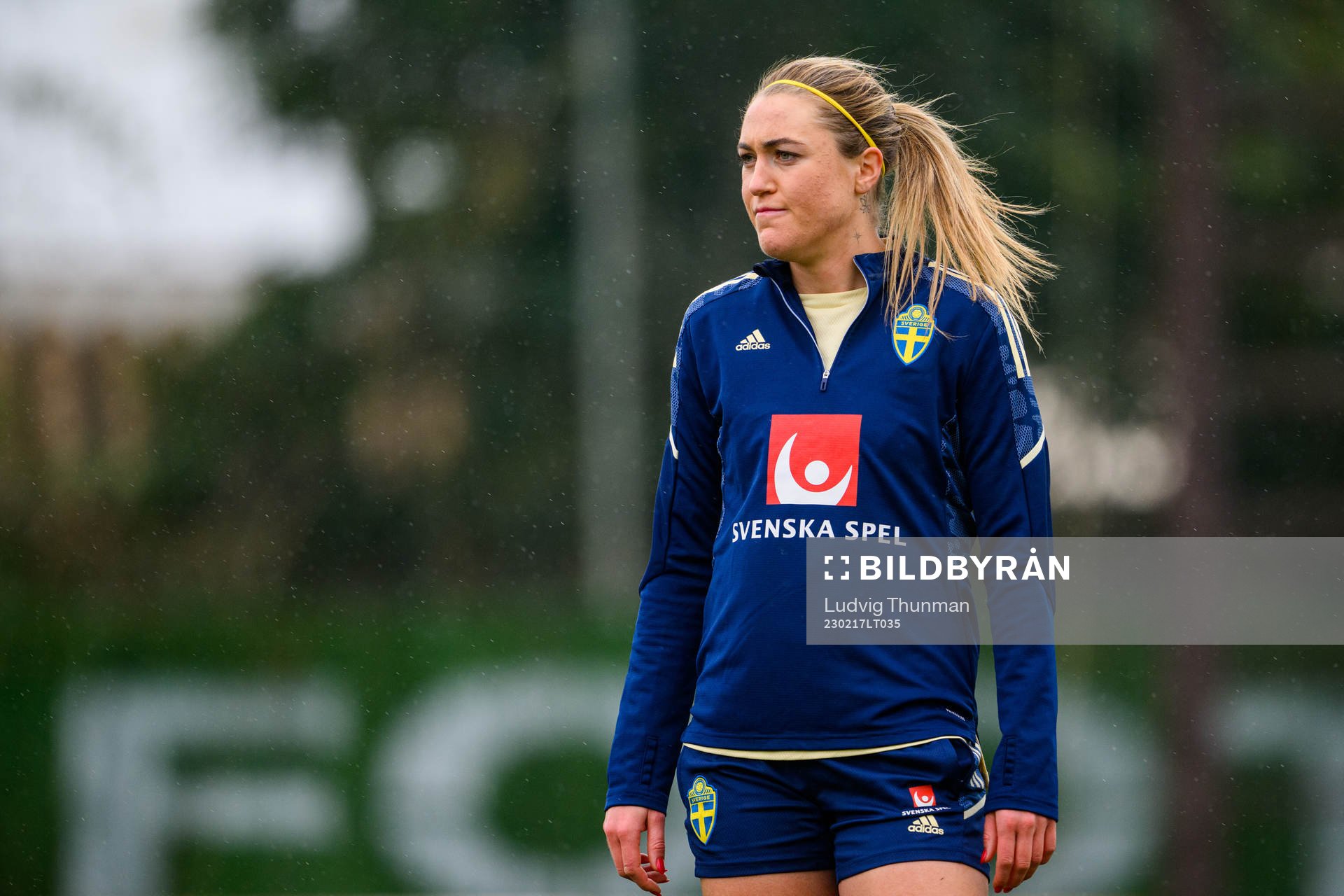 Freja Olofsson of the Swedish women's national football