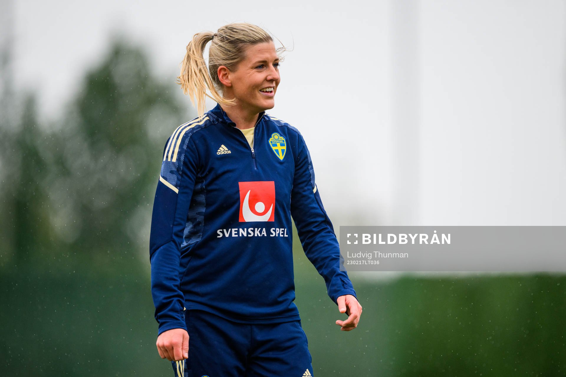 Olivia Schough of the Swedish women's national football