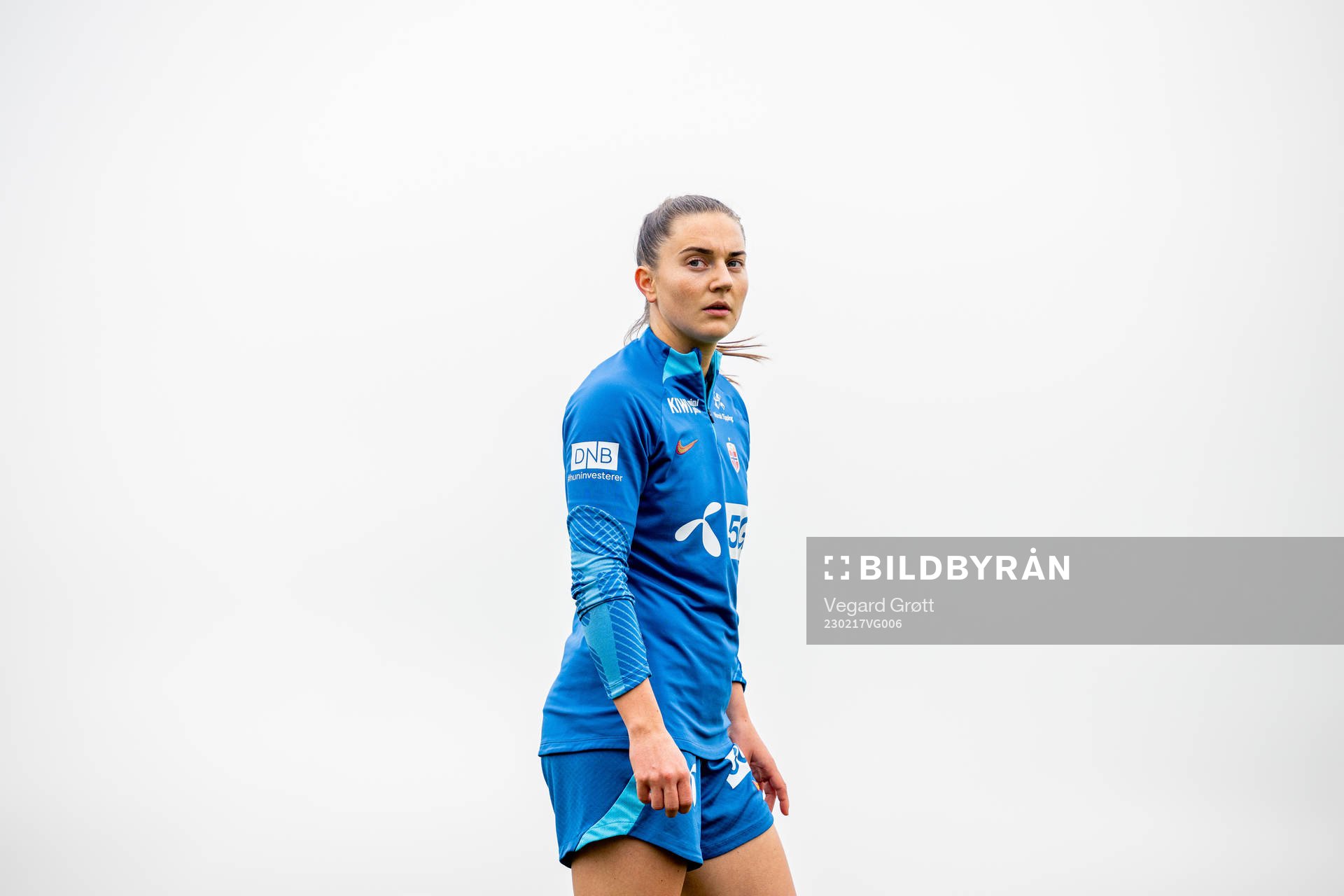 Vilde Bøe Risa of the Norwegian women's national football