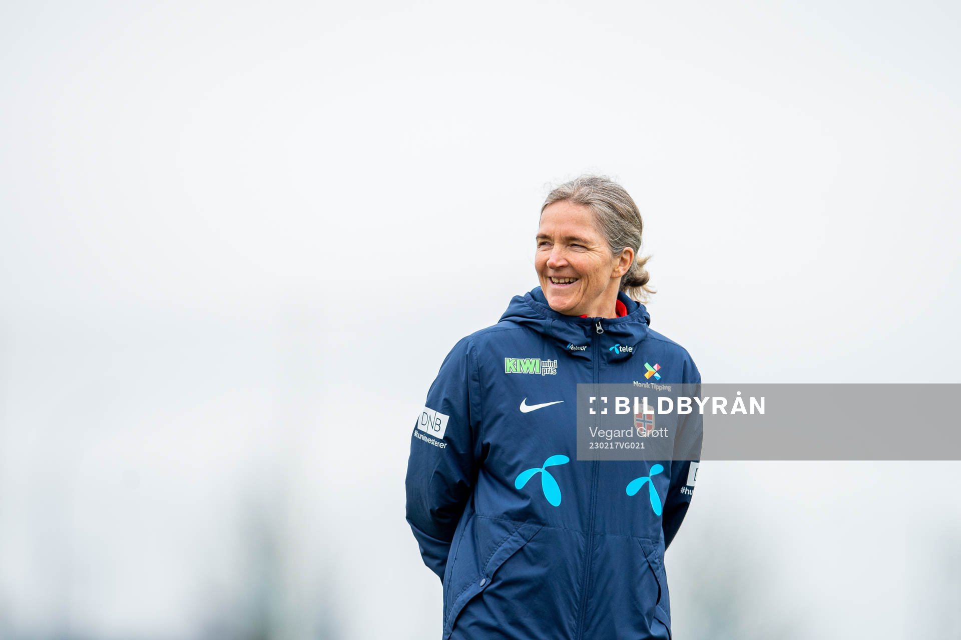 Hege Riise, head coach of the Norwegian women's national