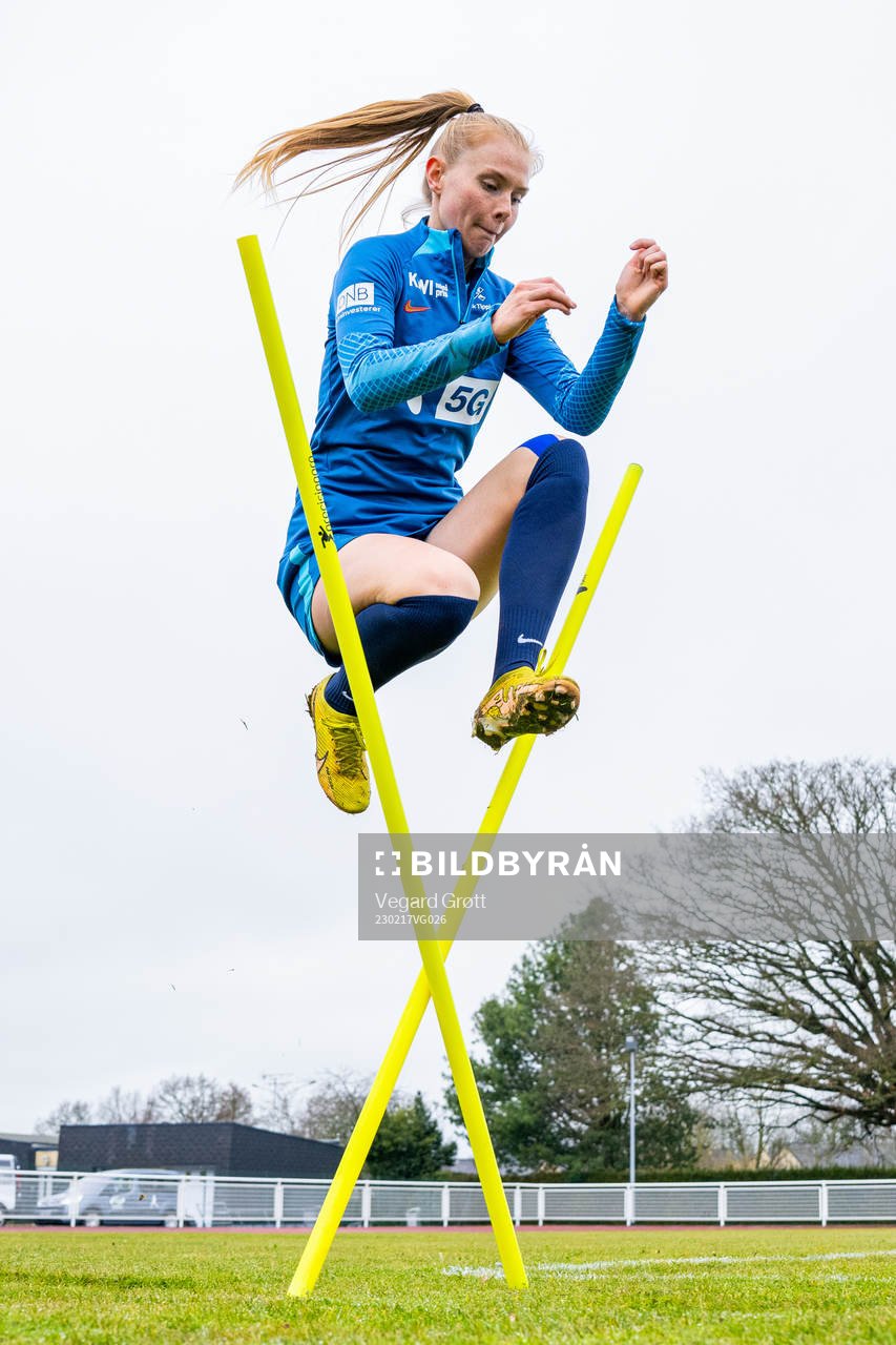 Malin Brenn of the Norwegian women's national football team