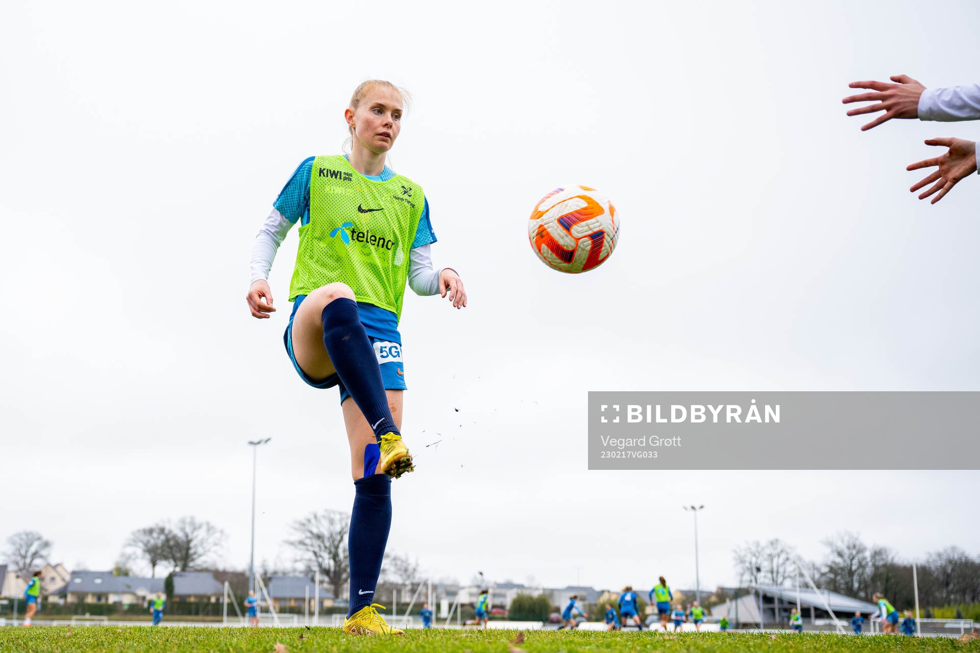 Malin Brenn of the Norwegian women's national football team