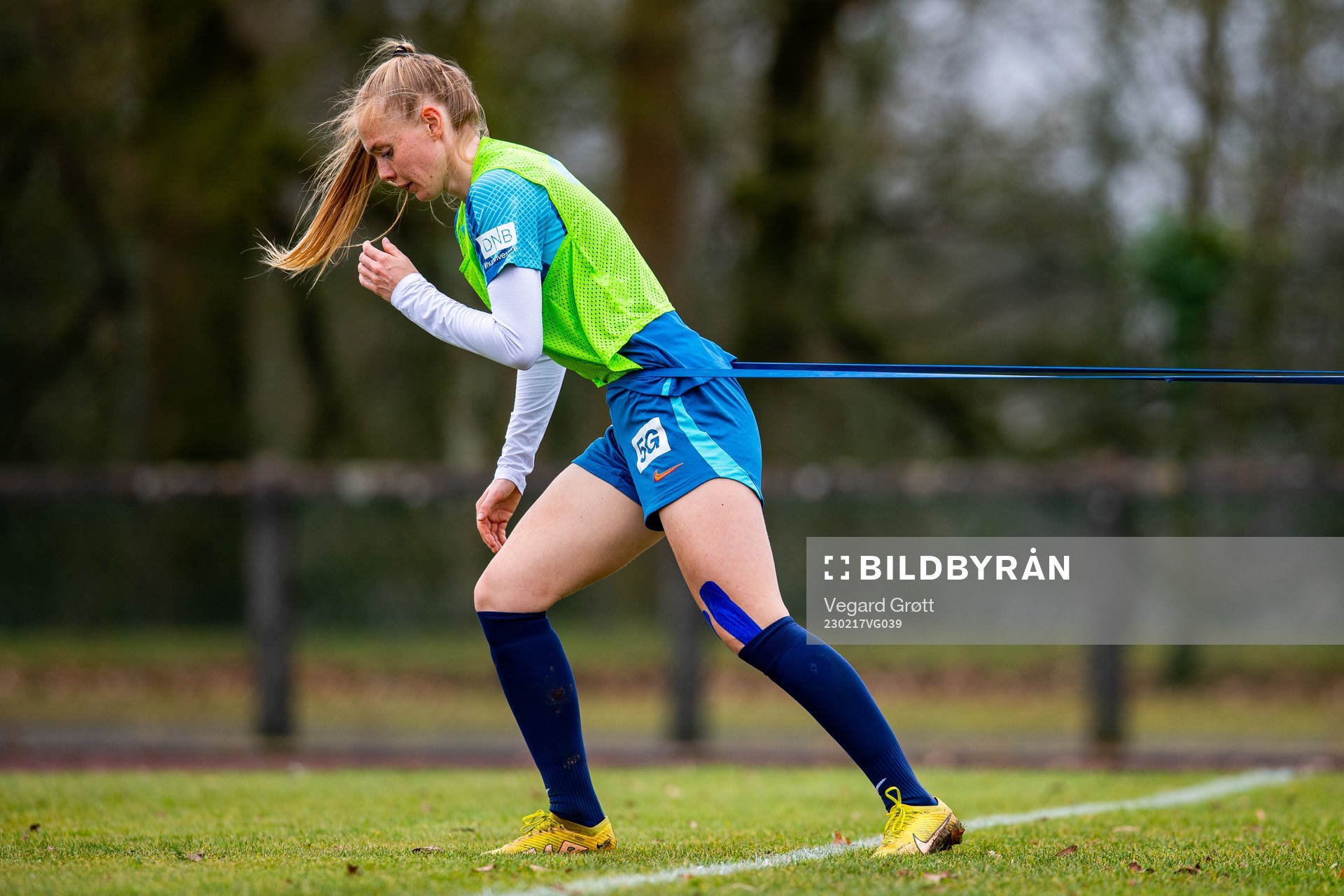 Malin Brenn of the Norwegian women's national football team