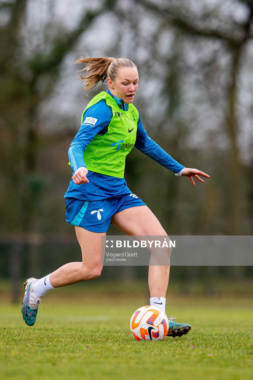 Frida Maanum of the Norwegian women's national football team
