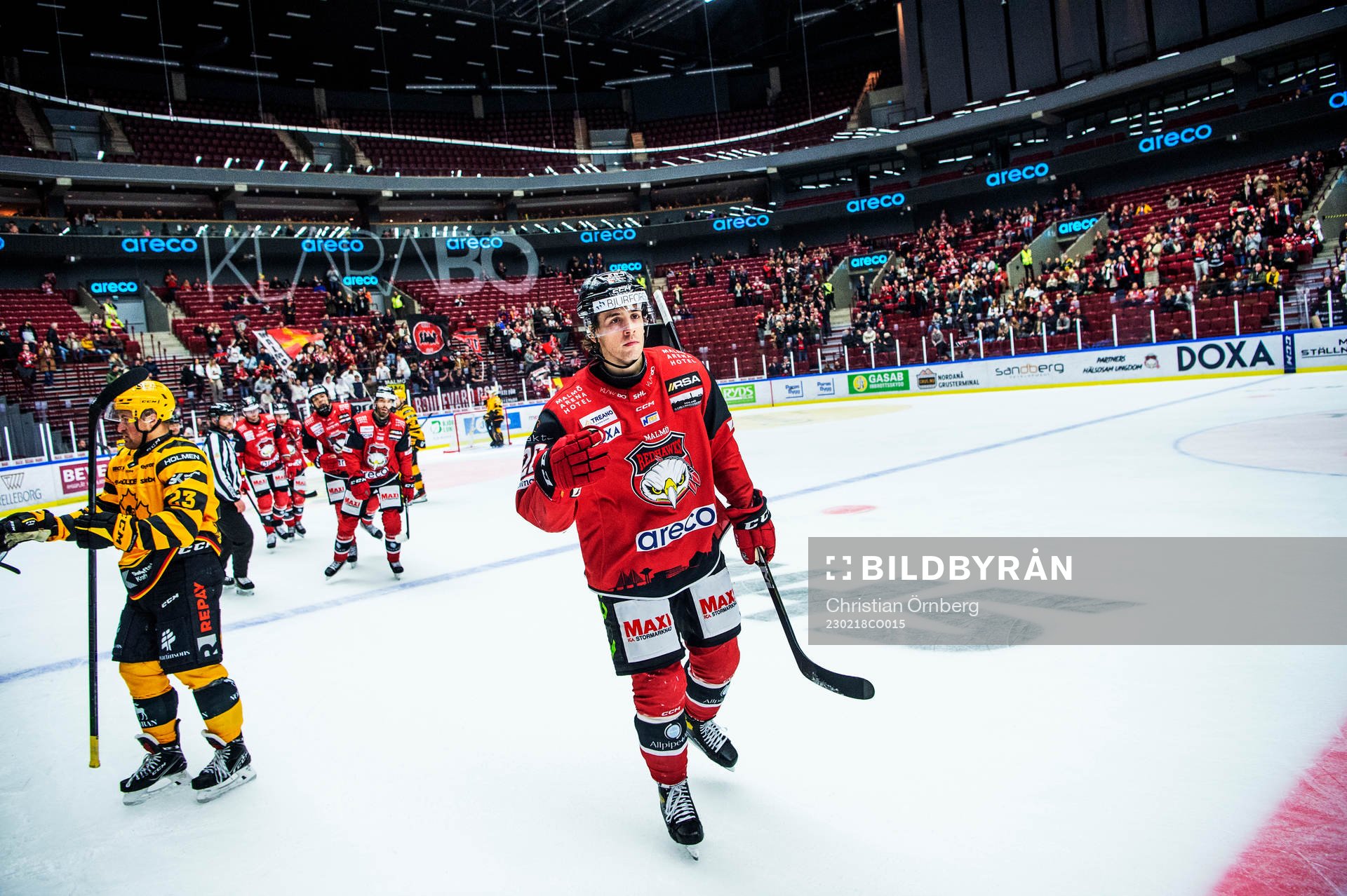 Malmö Redhawks Thomas Schemitsch jublar
