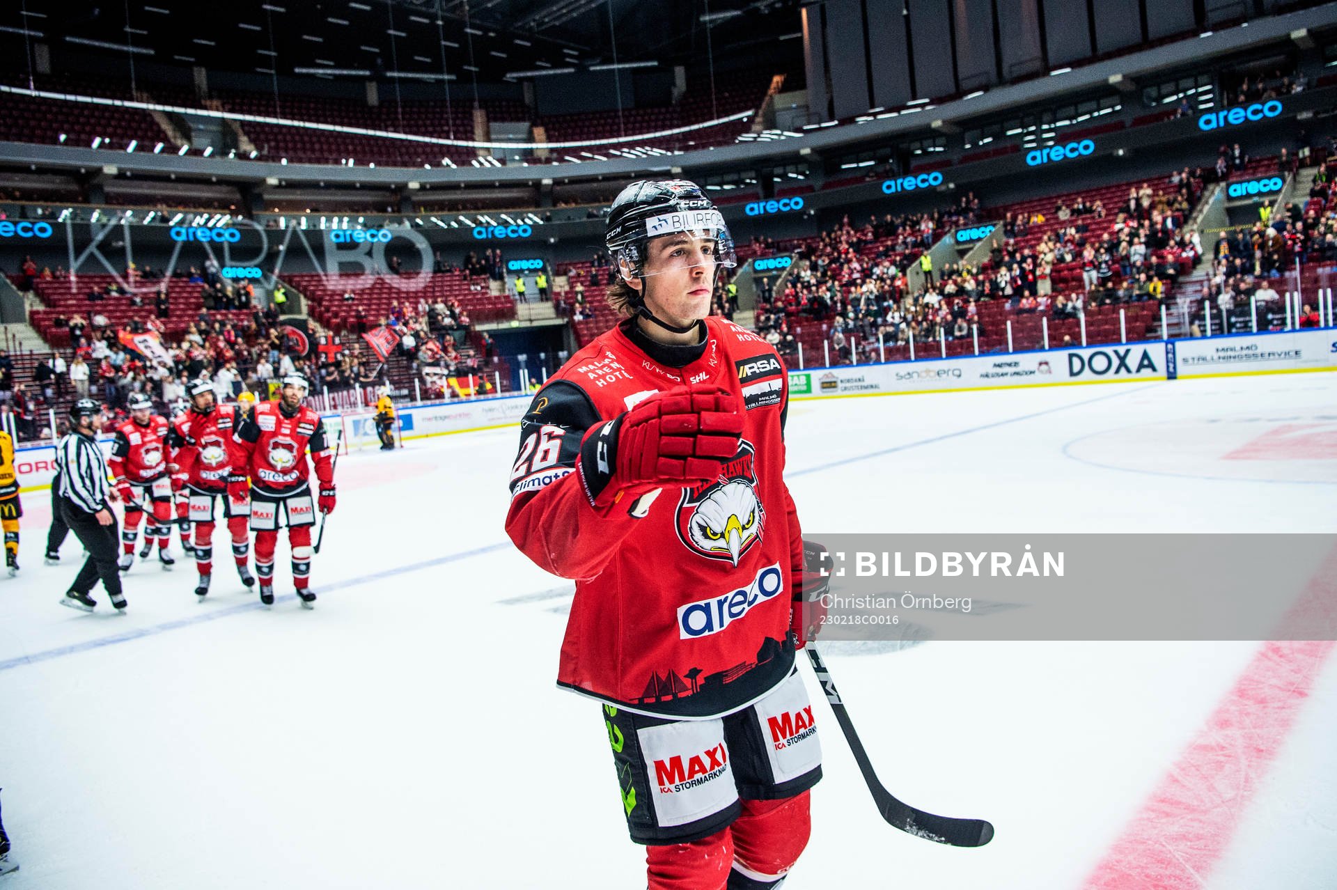 Malmö Redhawks Thomas Schemitsch jublar