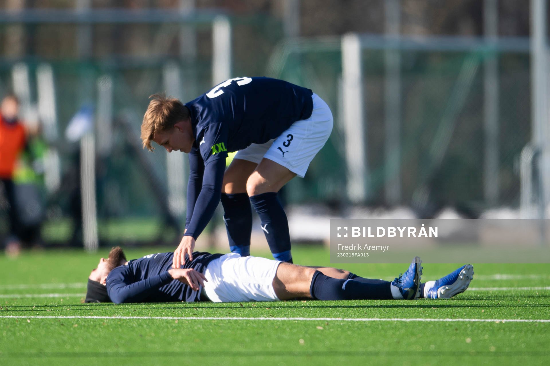 Helsingborgs Ali Suljić har ont, Casper Widell med på bild