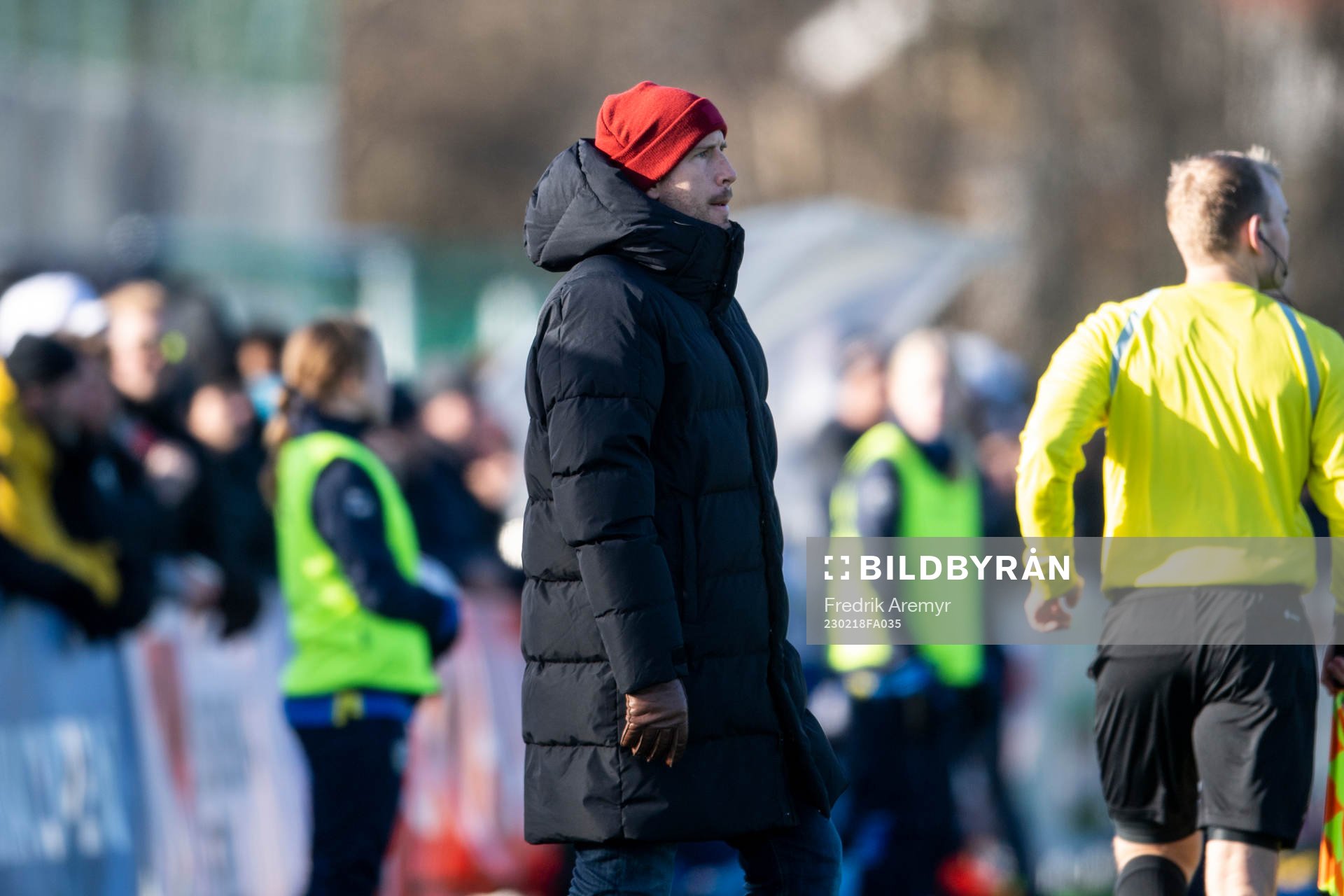 Helsingborgs Huvudtränare Mattias Lindström