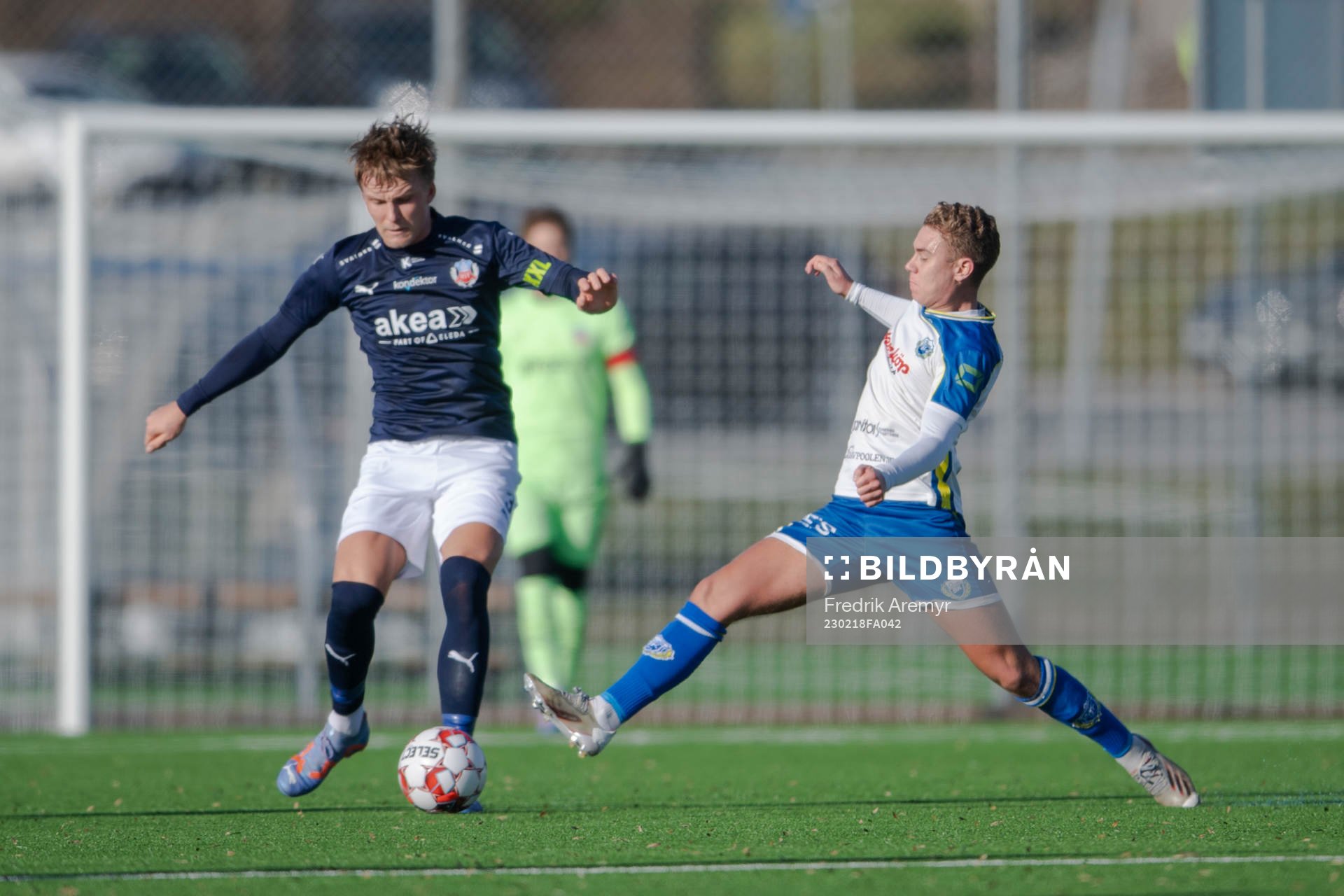 Helsingborgs Casper Widell och Onsalas William Berglund