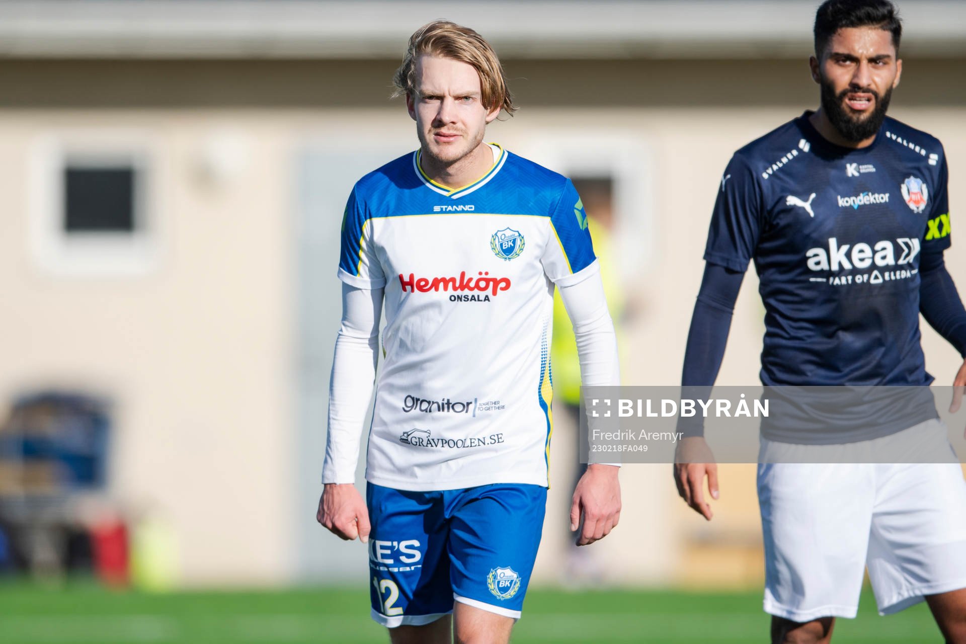 Onsalas Viktor Glaerum och Helsingborgs Amin Al Hamawi
