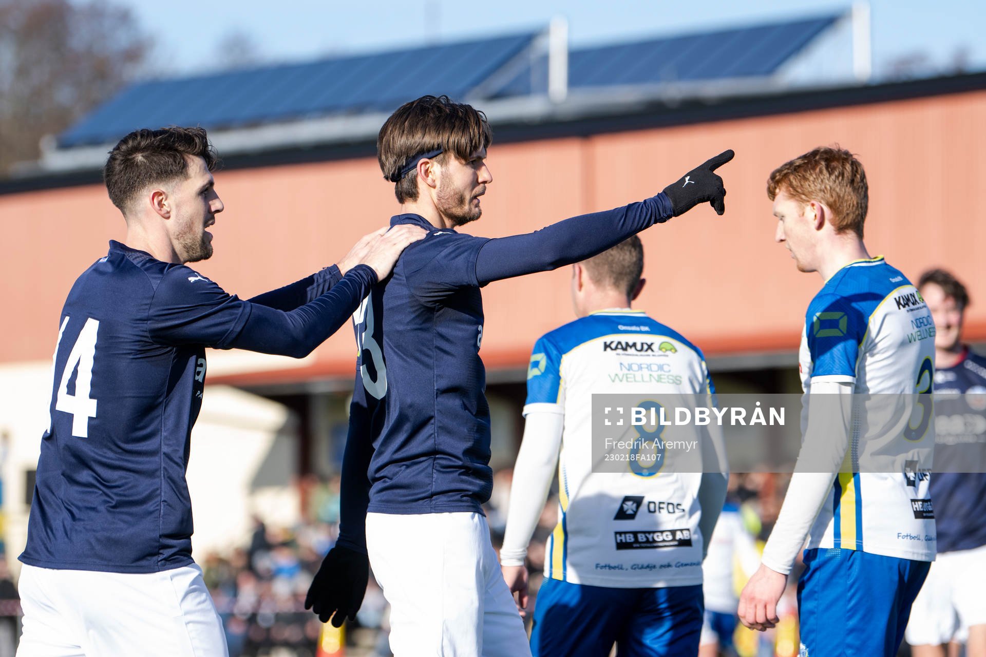 Helsingborgs Oliver Stojanović Fredin, målskytt Wilhelm