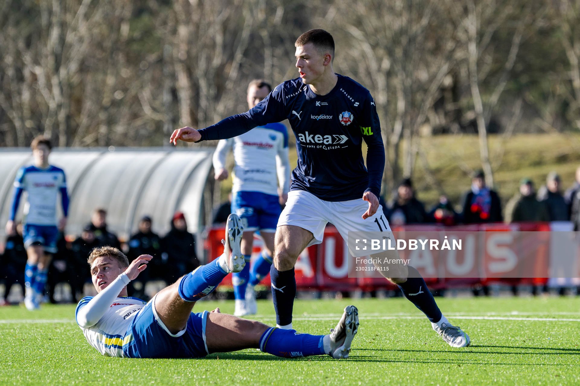 Onsalas William Berglund och Helsingborgs Erik Ring