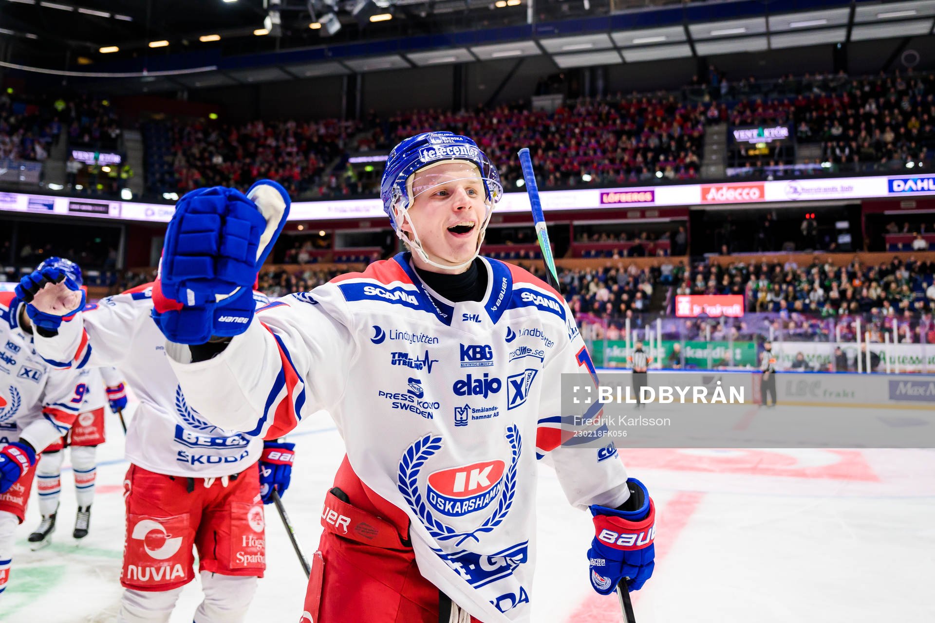 Oskarshamns Antti Suomela jublar