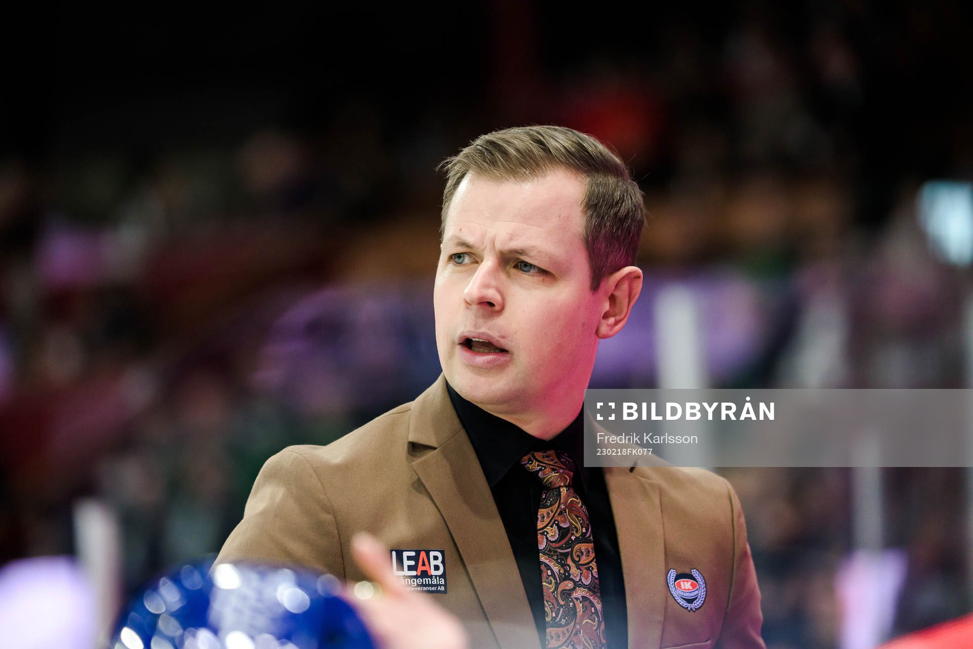 Oskarshamns tränare Martin Filander