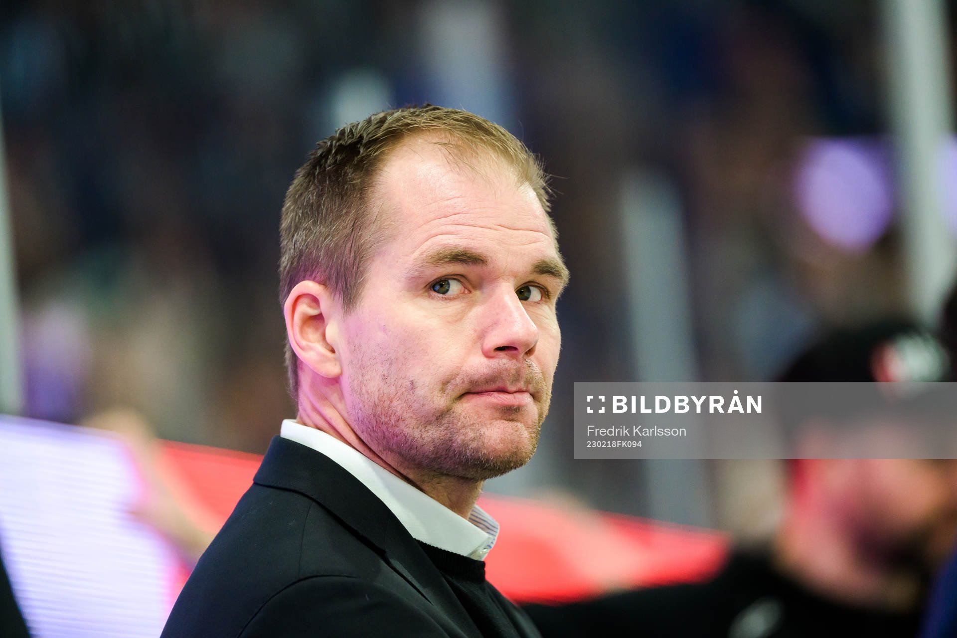 Färjestads huvudtränare Tomas Mitell