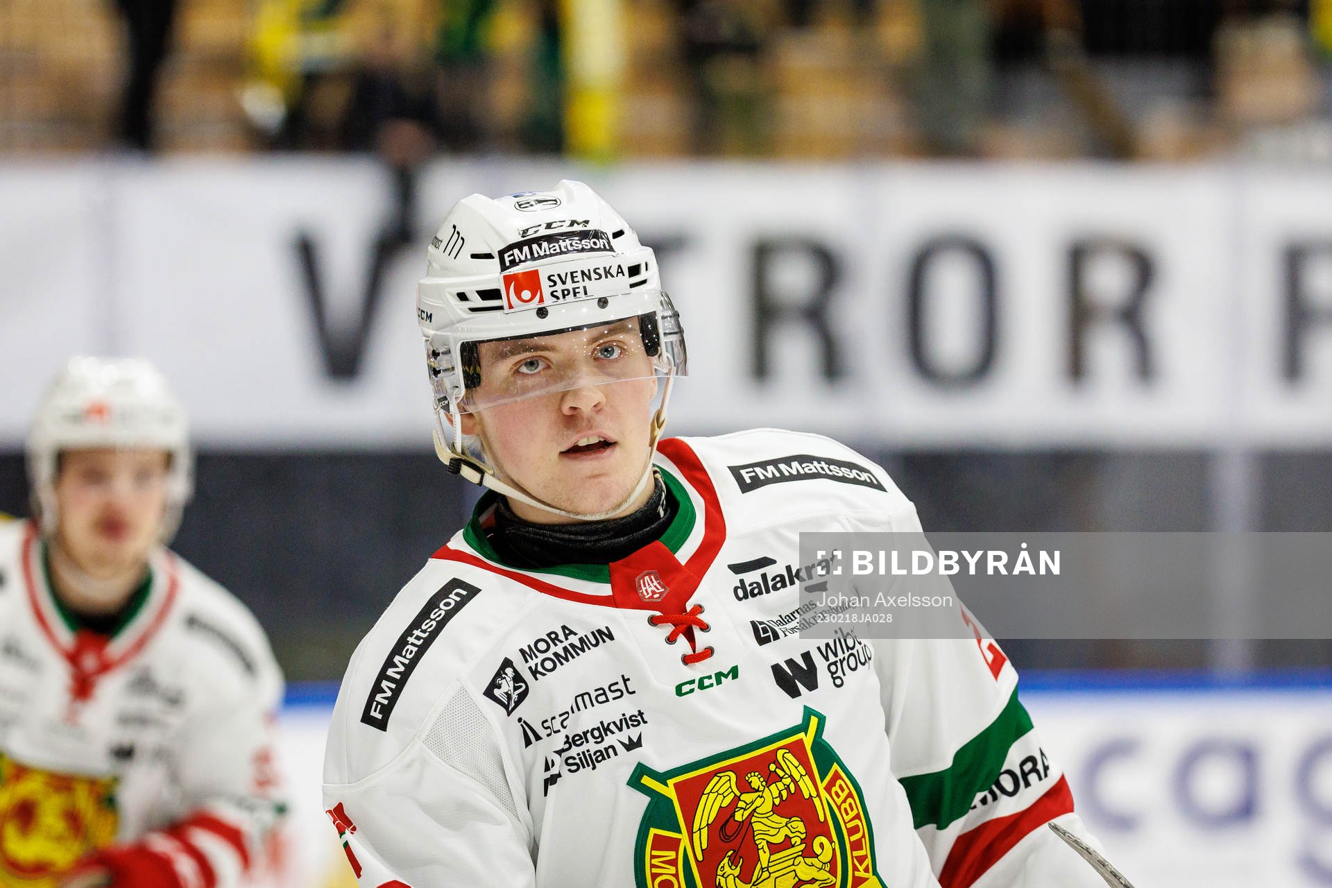 Moras Oscar Bjerselius jublar