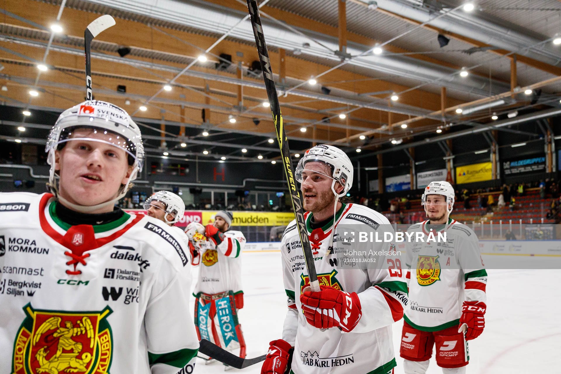 Johan Persson jublar