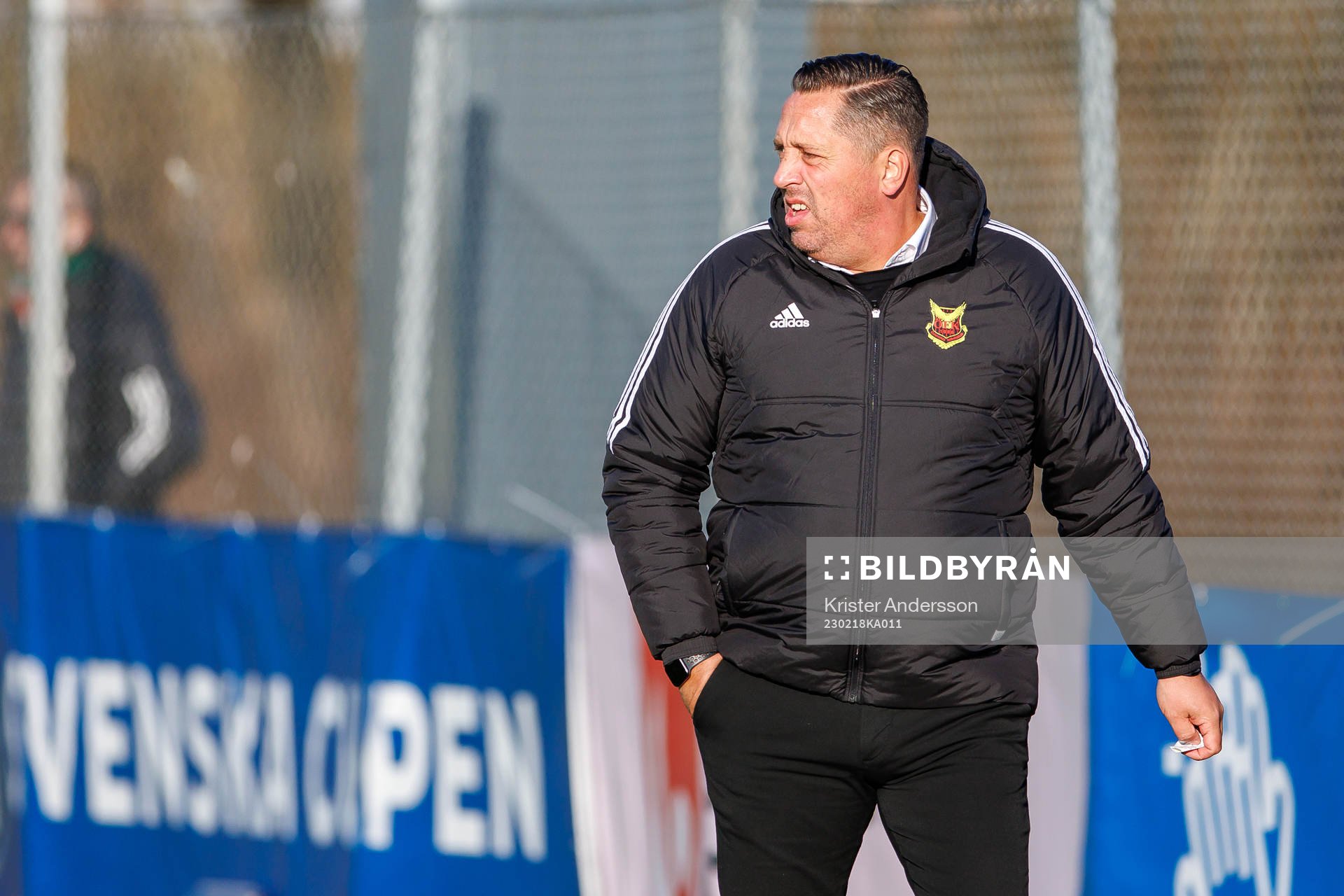 Östersunds tränare Magnus Powell