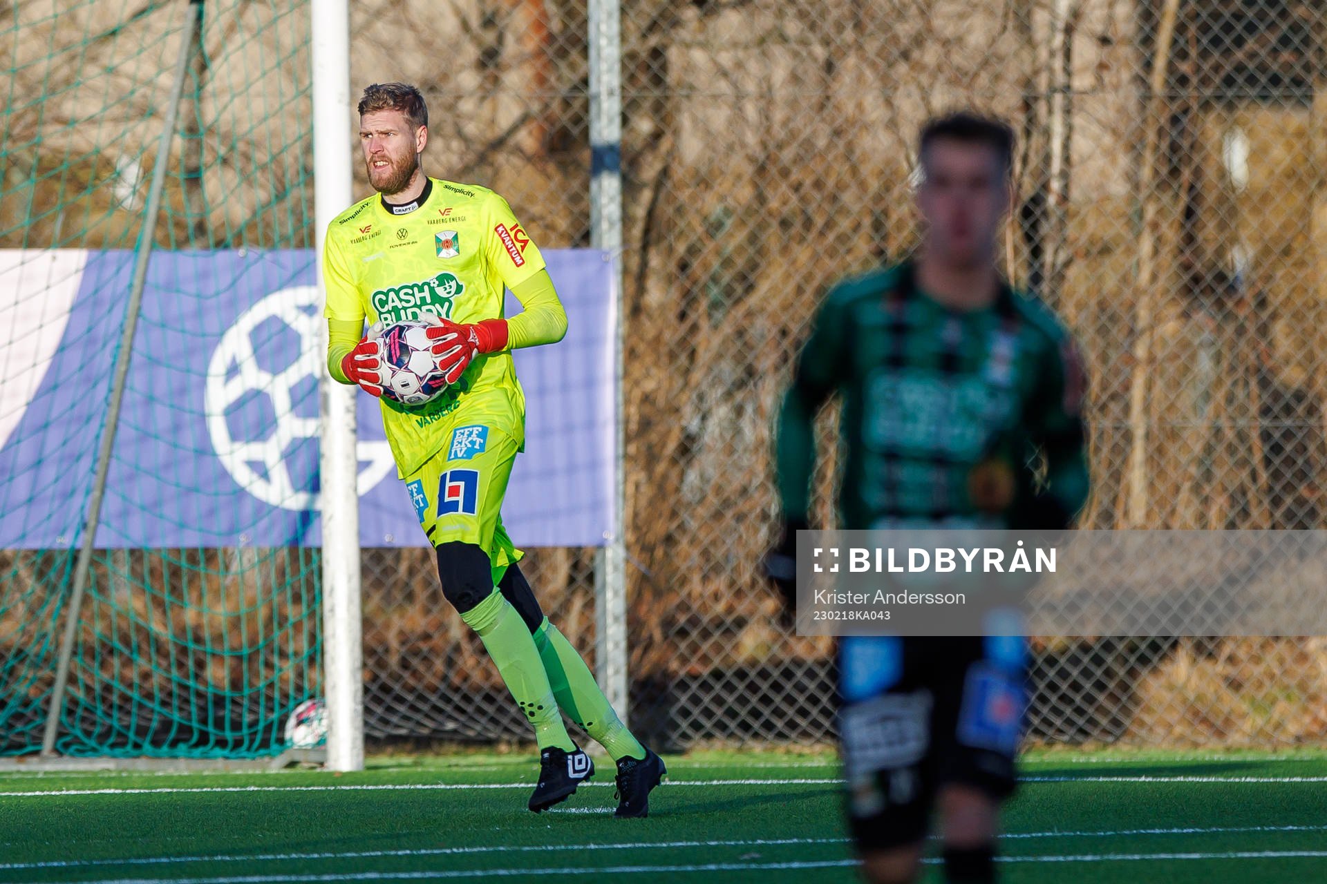 Varbergs målvakt Fredrik Andersson