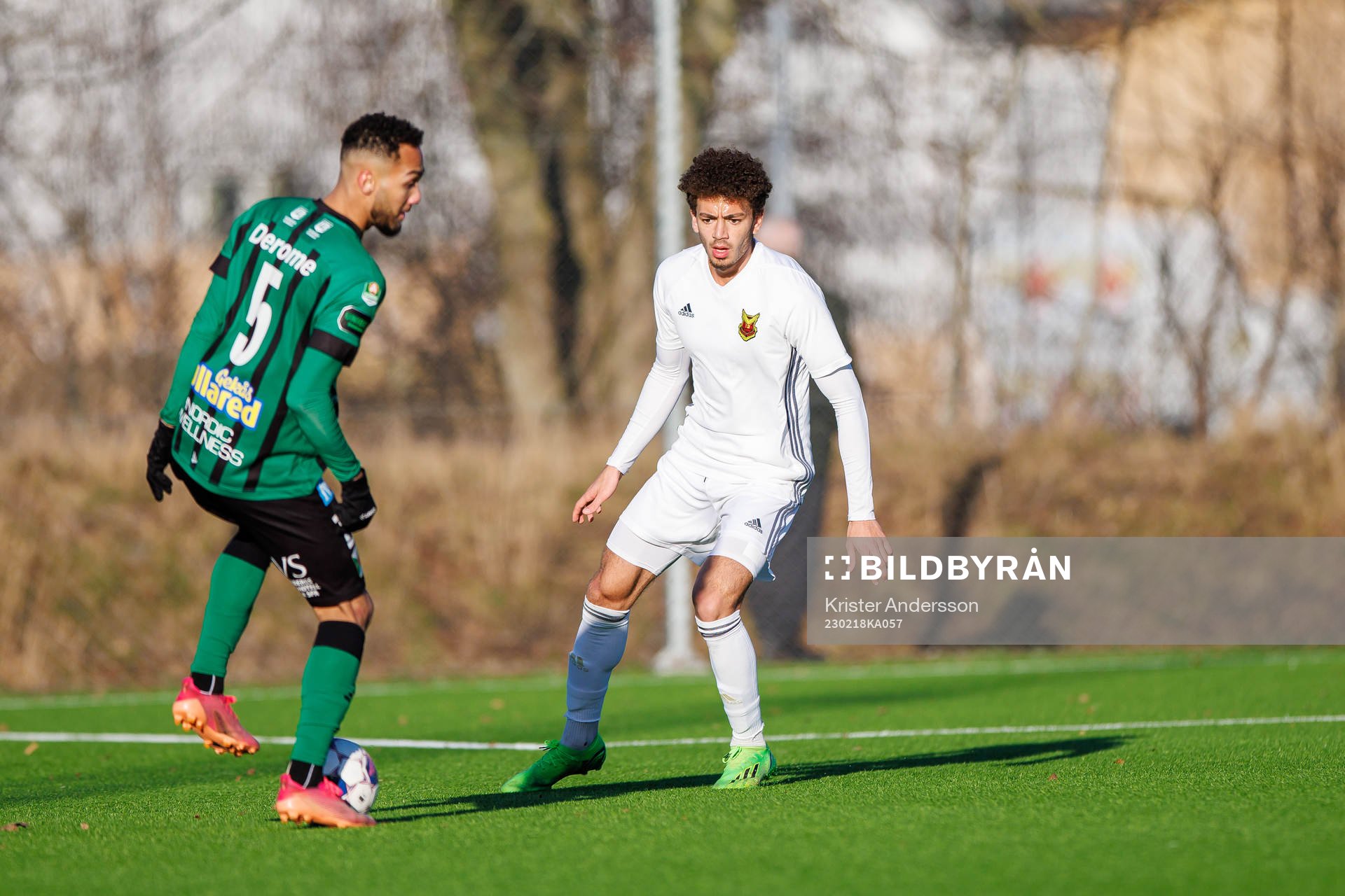 Varbergs Vinicius Nogueira de Oliveira och Östersunds Ziad