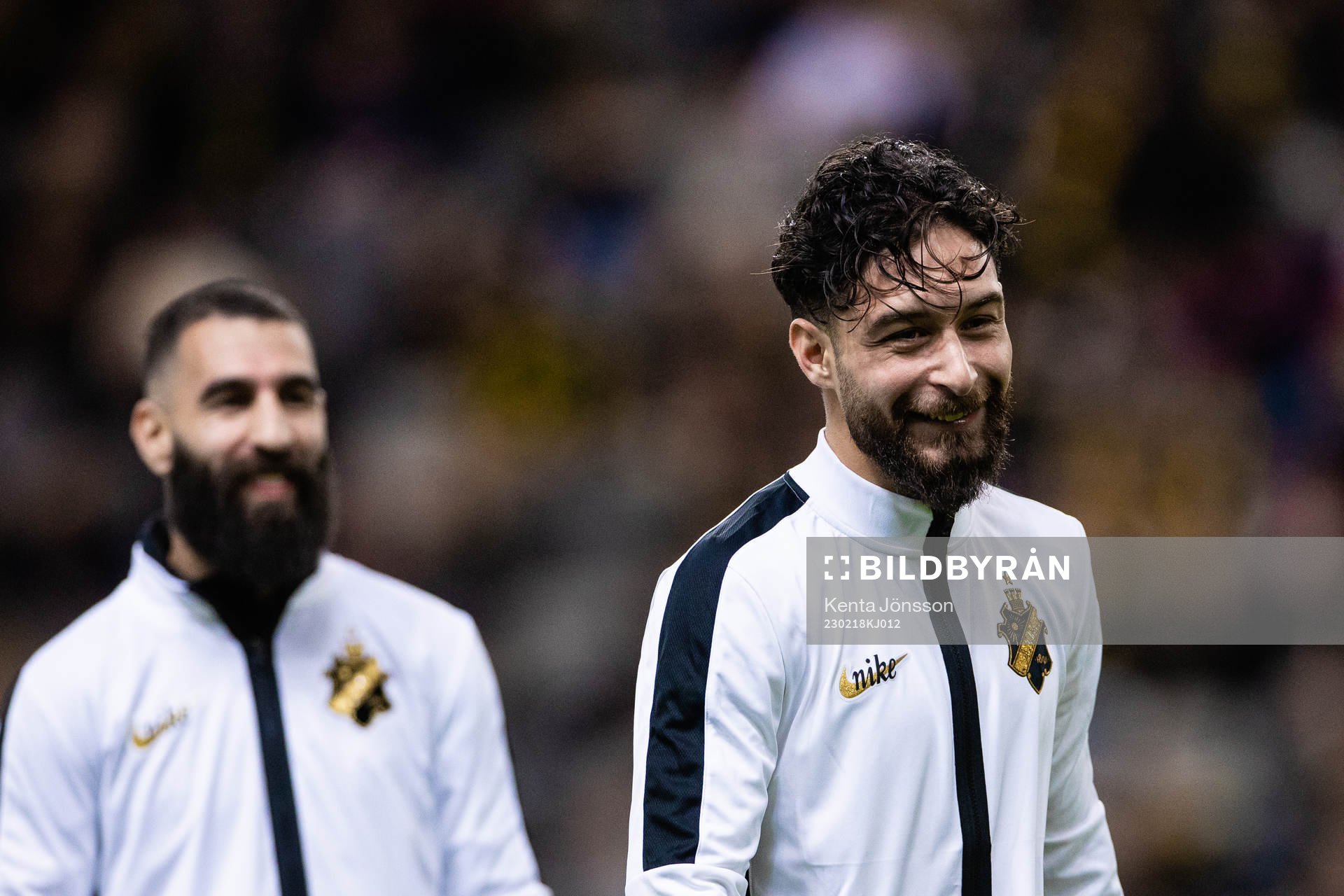 s Elias Durmaz med Jimmy Durmaz i bakgrunden