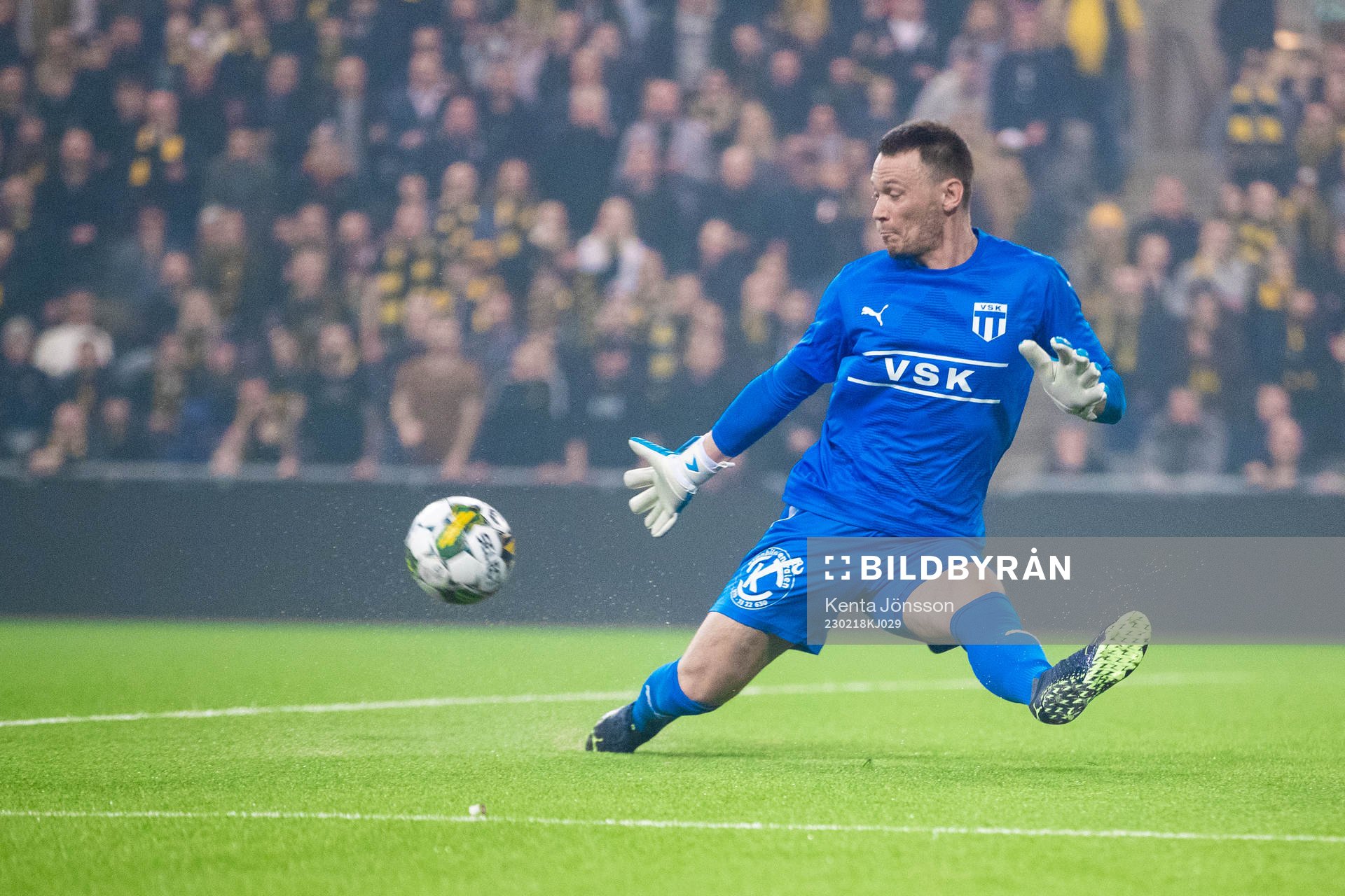 Västerås målvakt Anton Fagerström
