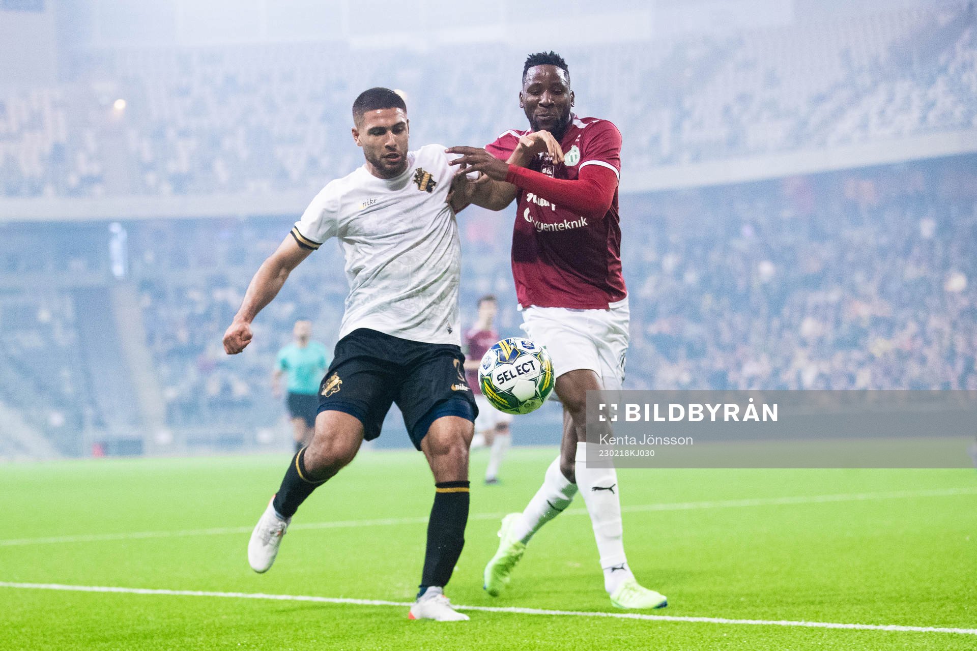 s Omar Faraj och Västerås Frederic Nsabiyumva