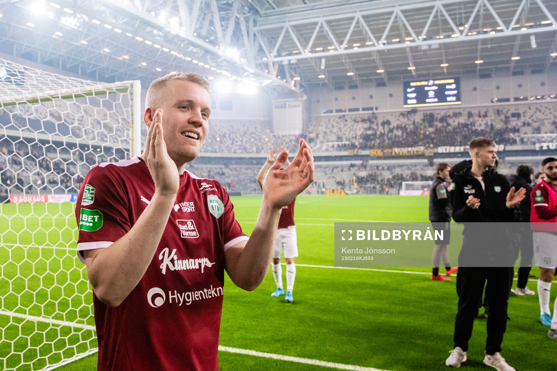 Västerås Simon Johansson jublar