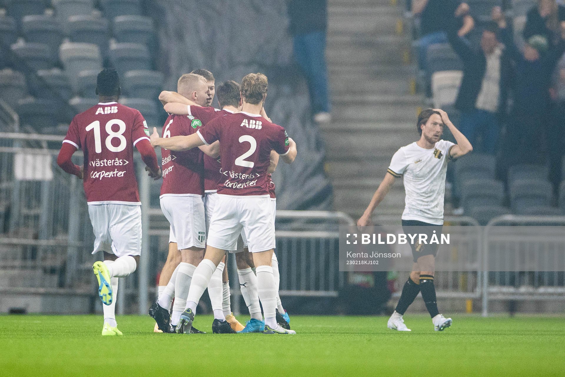Västerås Simon Johansson jublar