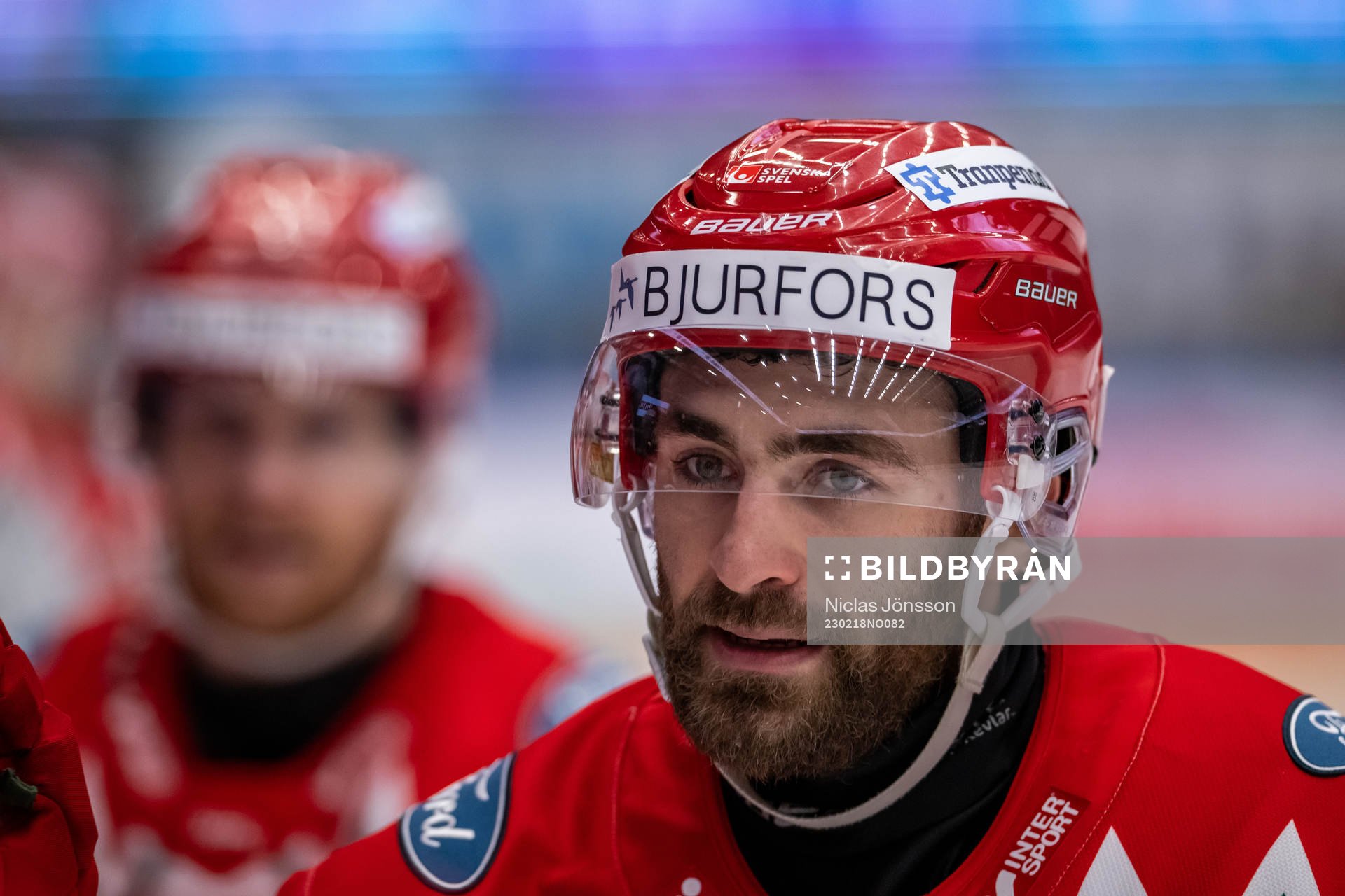 Frölundas Anthony Greco  jublar