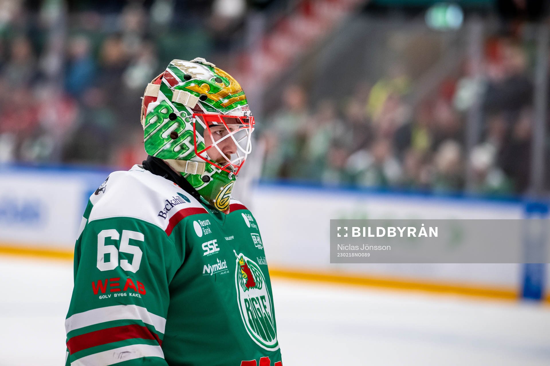Rögles målvakt Christoffer Rifalk deppar